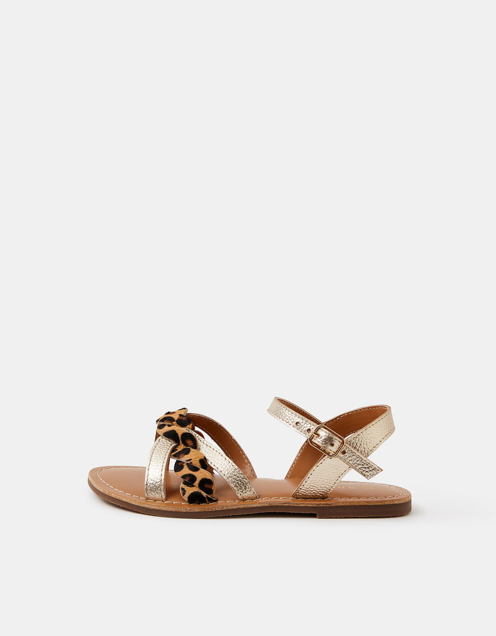 SANDALE - LEOPARD 2 PART SANDAL