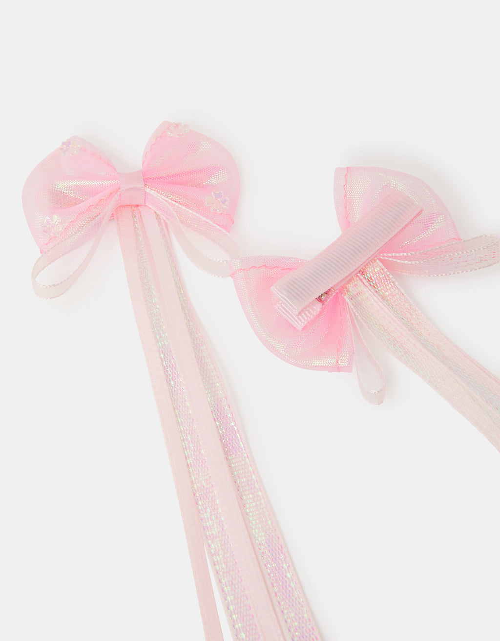 SET AKSESOARA ZA KOSU - IRRIDESCENT BOW CLIPS