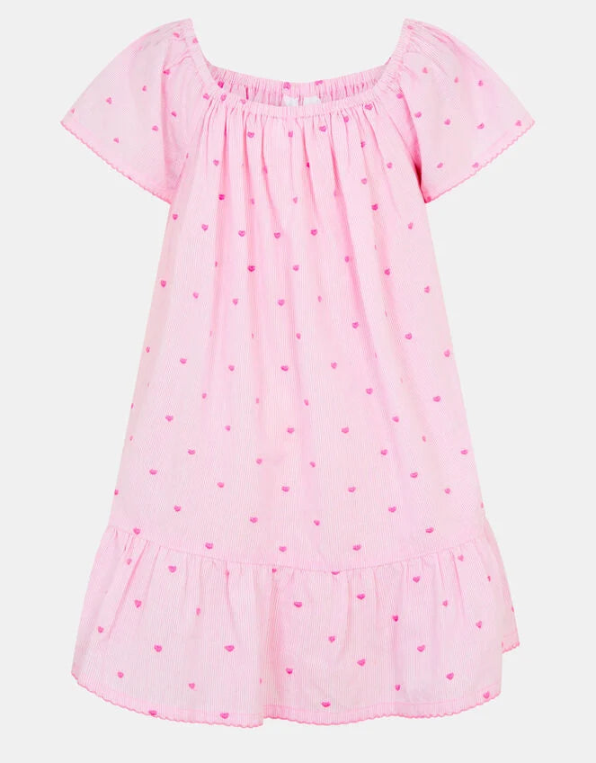 HALJINA - EMB HEART DRESS
