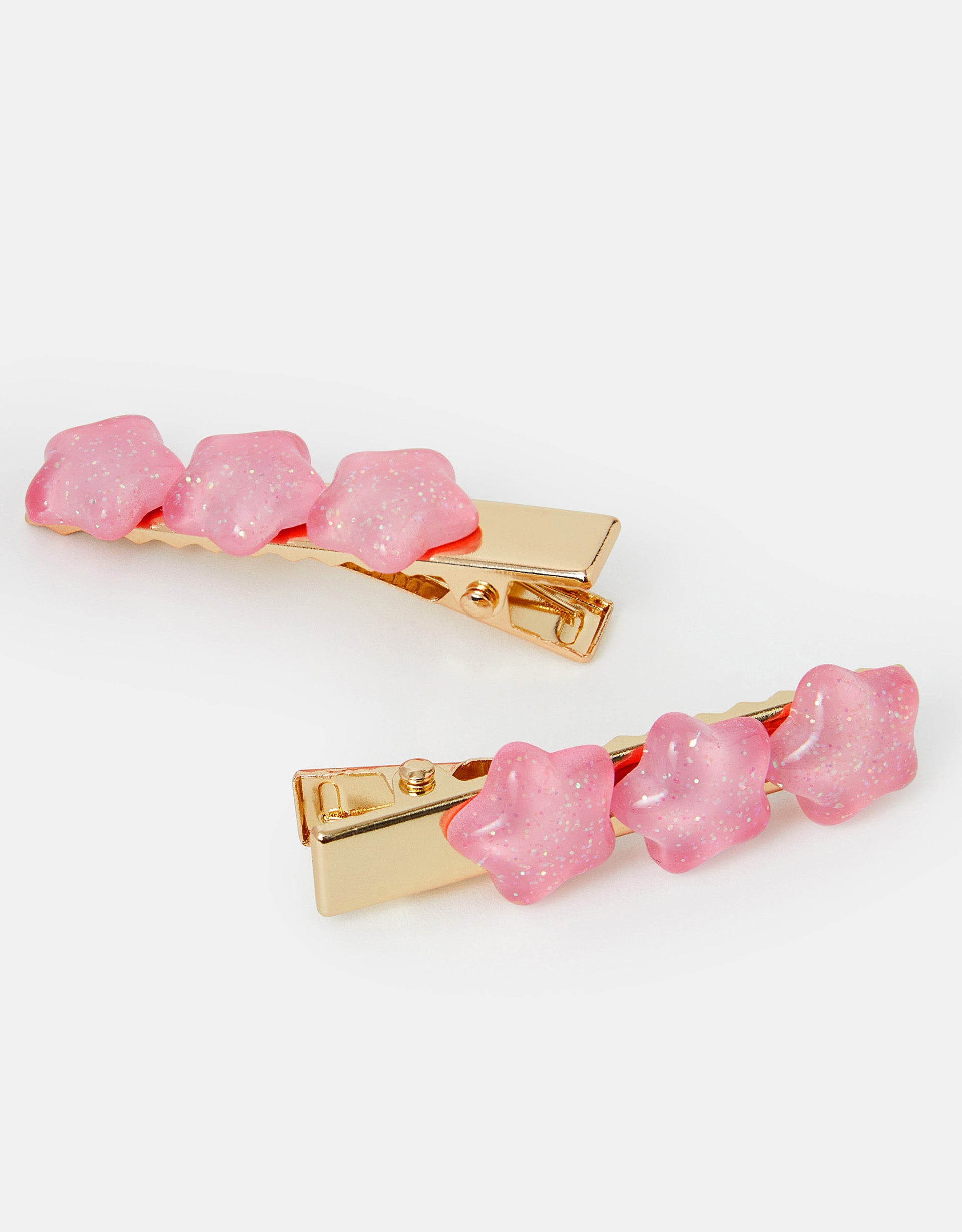 SET SNALA - 2X STAR HAIR SLIDES