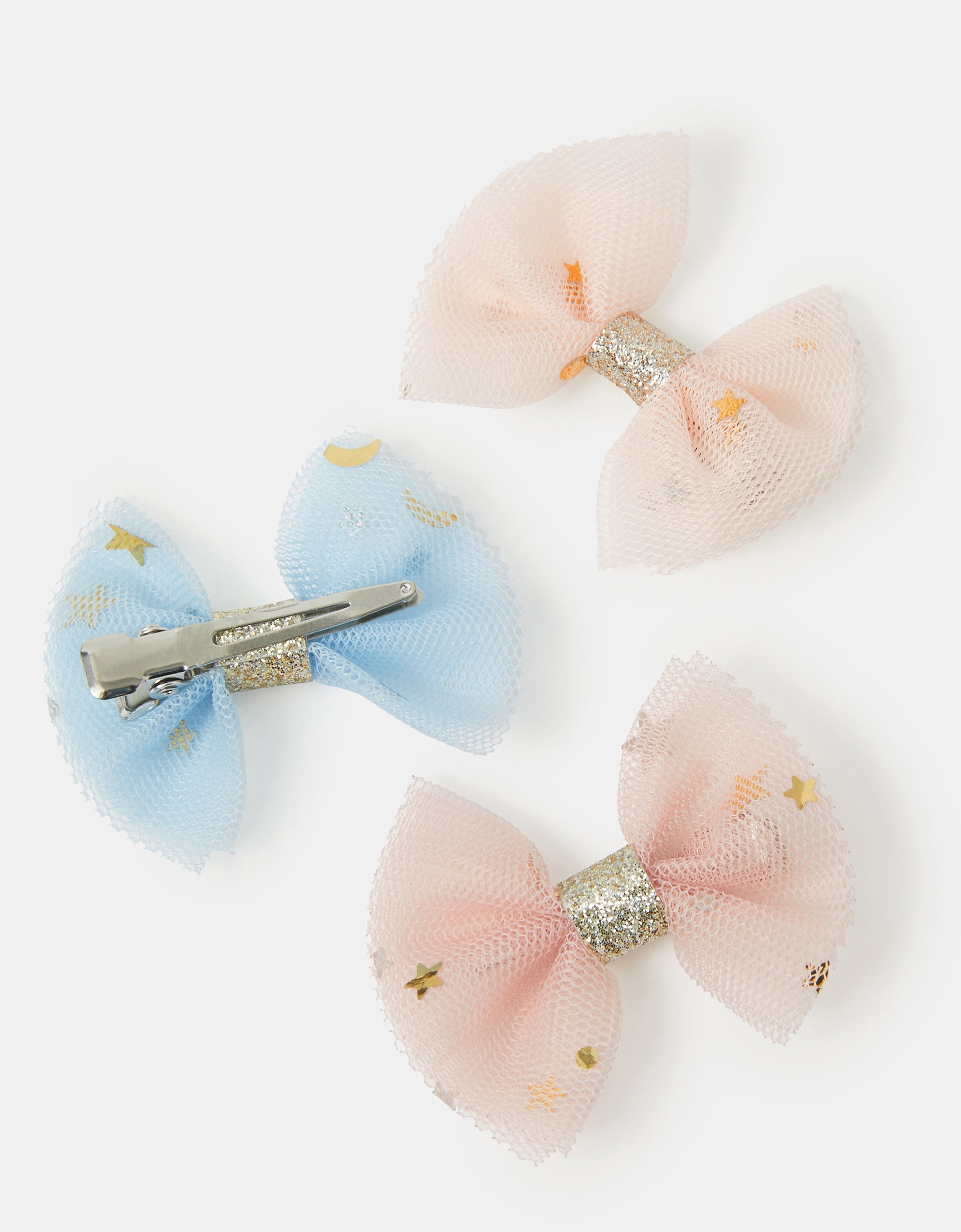 SET SNALA - 3 X BOW CLIPS