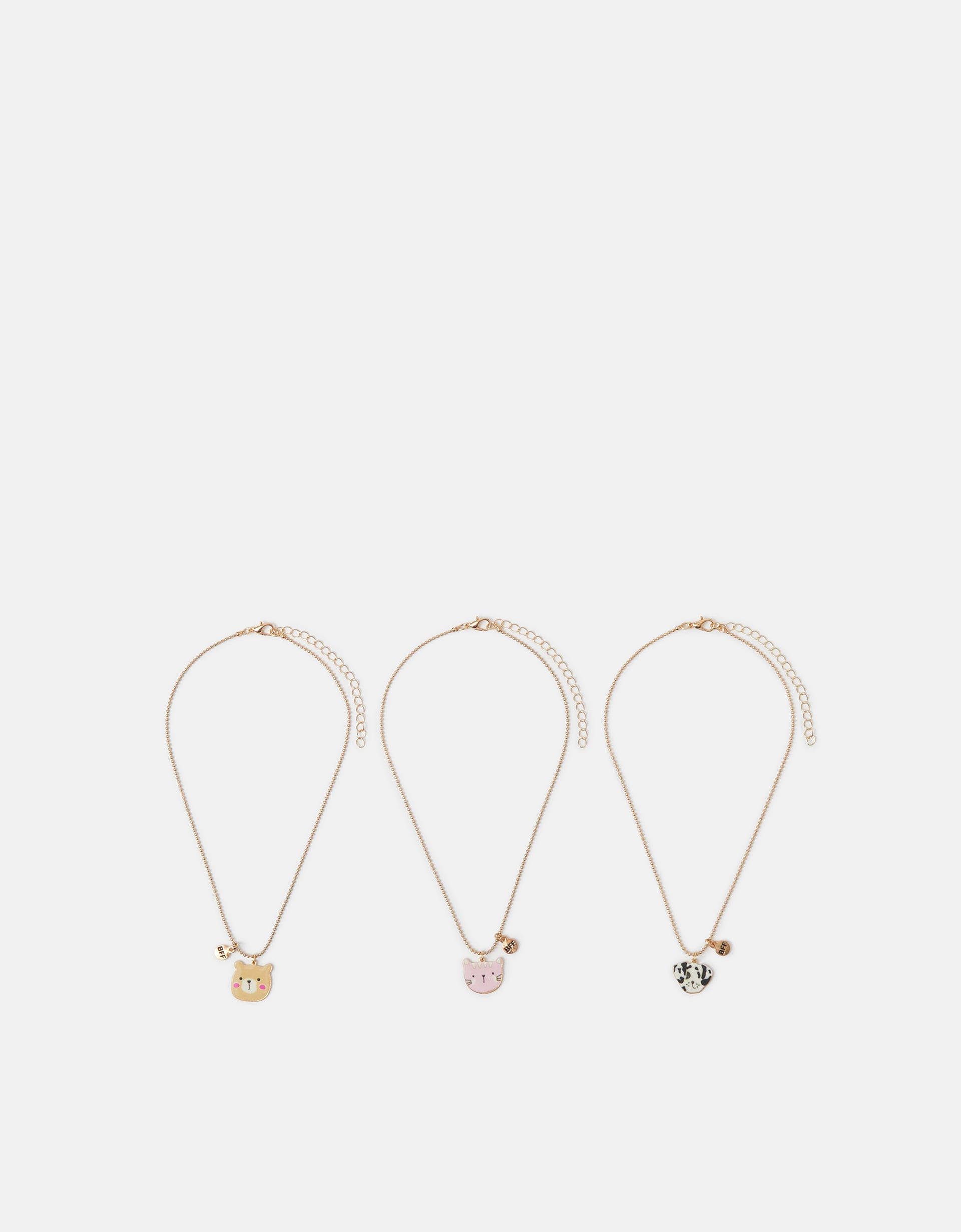 SET OGRLICA - BFF PET CLUB NECKLACES 3P