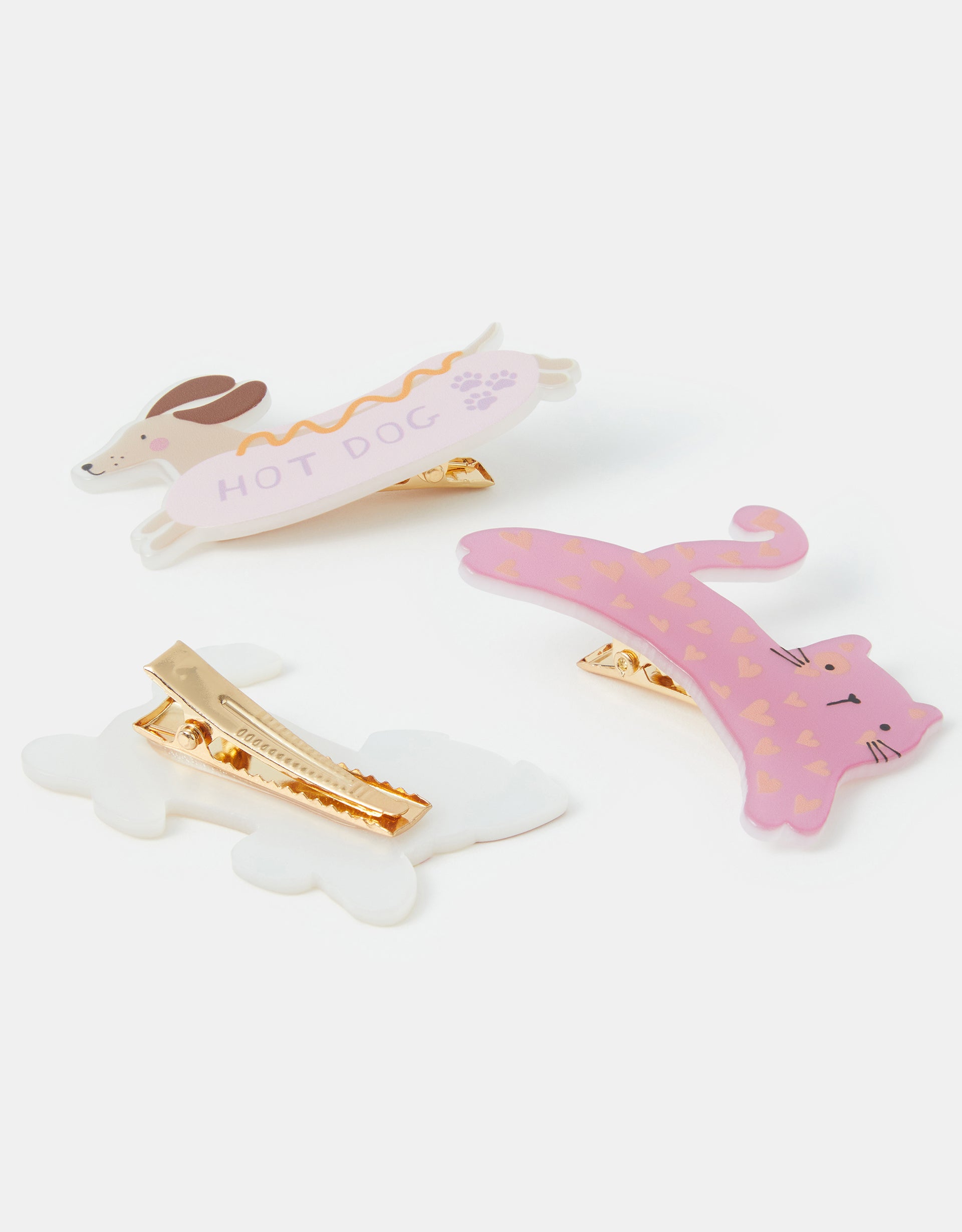 SET ŠNALA ZA KOSU - PET SHOP RESIN CLIPS 3PK