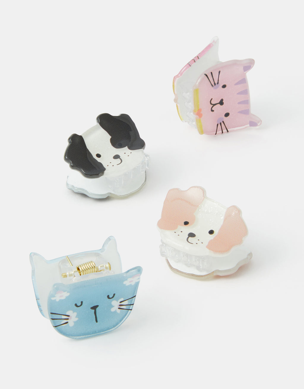 SET ŠNALA ZA KOSU - PET SHOP CLAW CLIPS 4PK