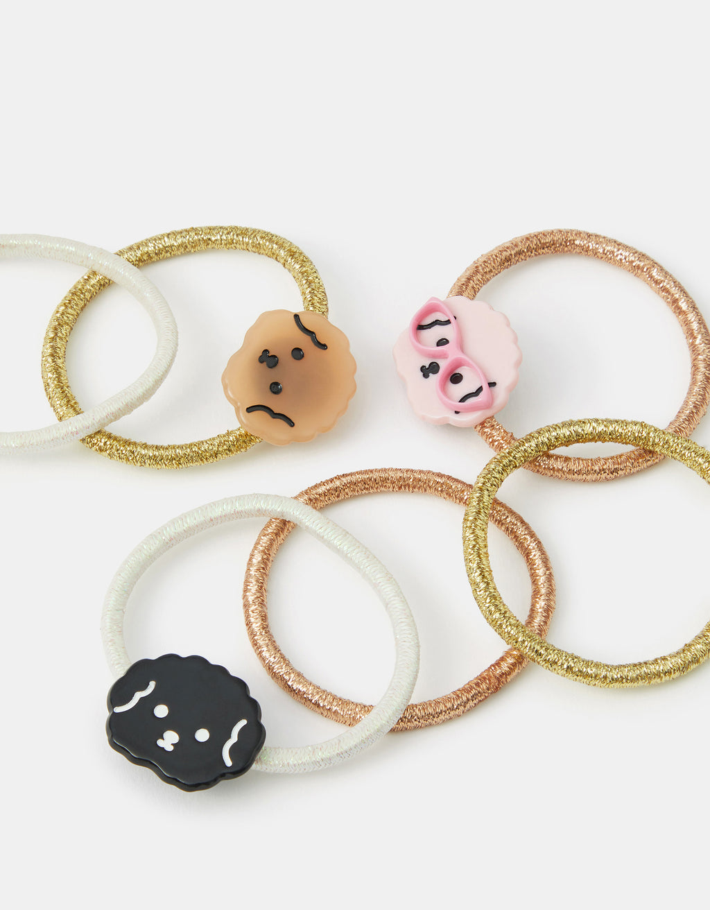 SET GUMICA ZA KOSU - PUPPY LUREX PONY SET 6 PK