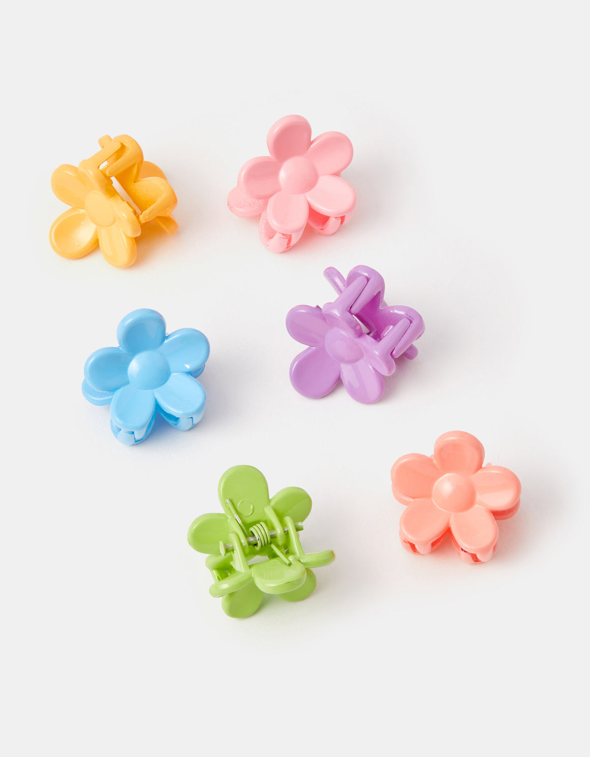 SET ŠNALA ZA KOSU - MINI FLOWER CLAW CLIPS 6P