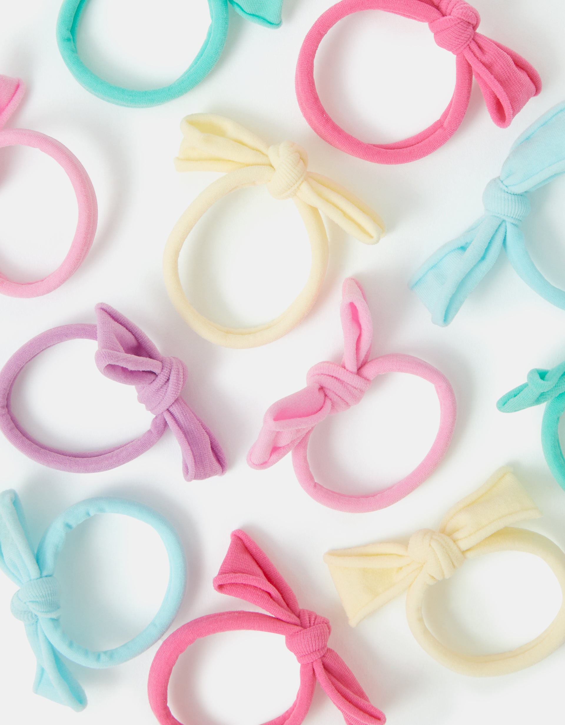 SET GUMICA ZA KOSU - PASTEL MINI TIES 12 PK