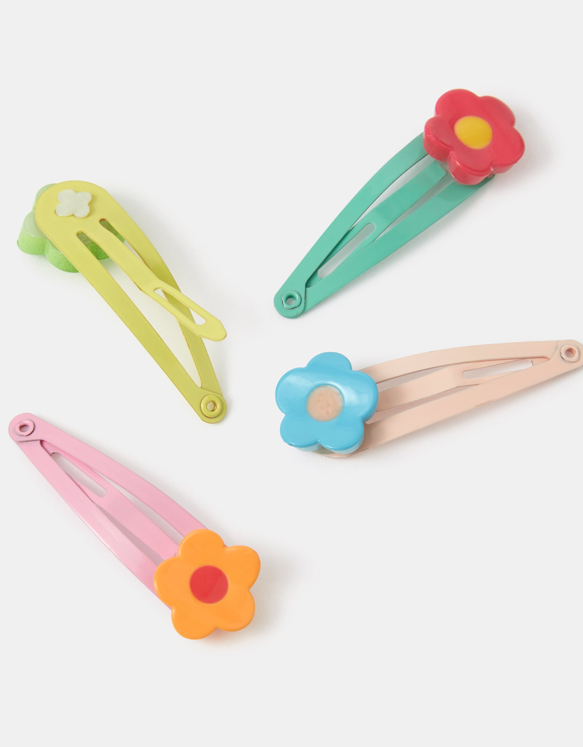 SET ŠNALA ZA KOSU - MINI FLOWER CLIC CLACS 4P