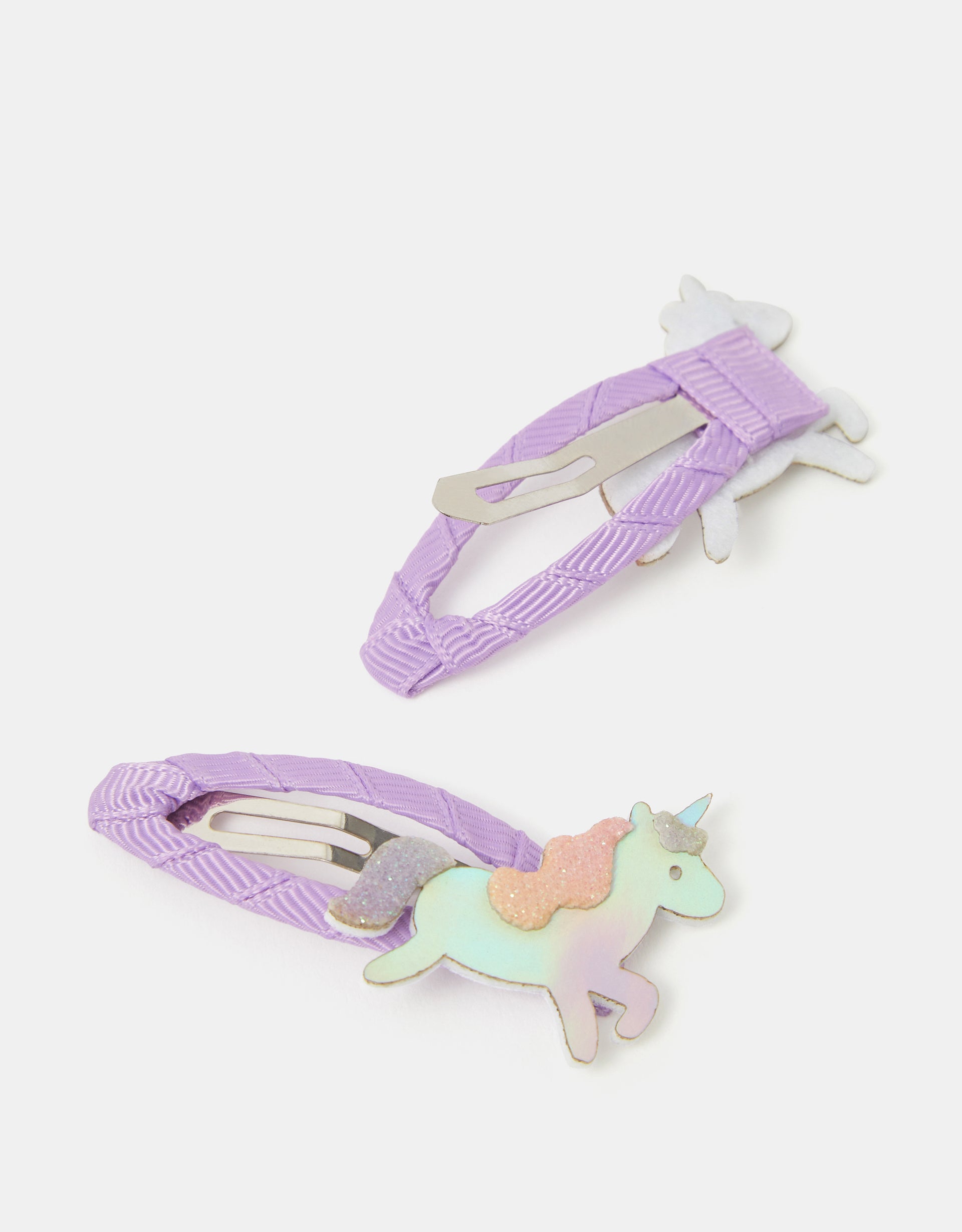SET ŠNALA ZA KOSU - HOLOGRAPHIC UNICORN  CLIC