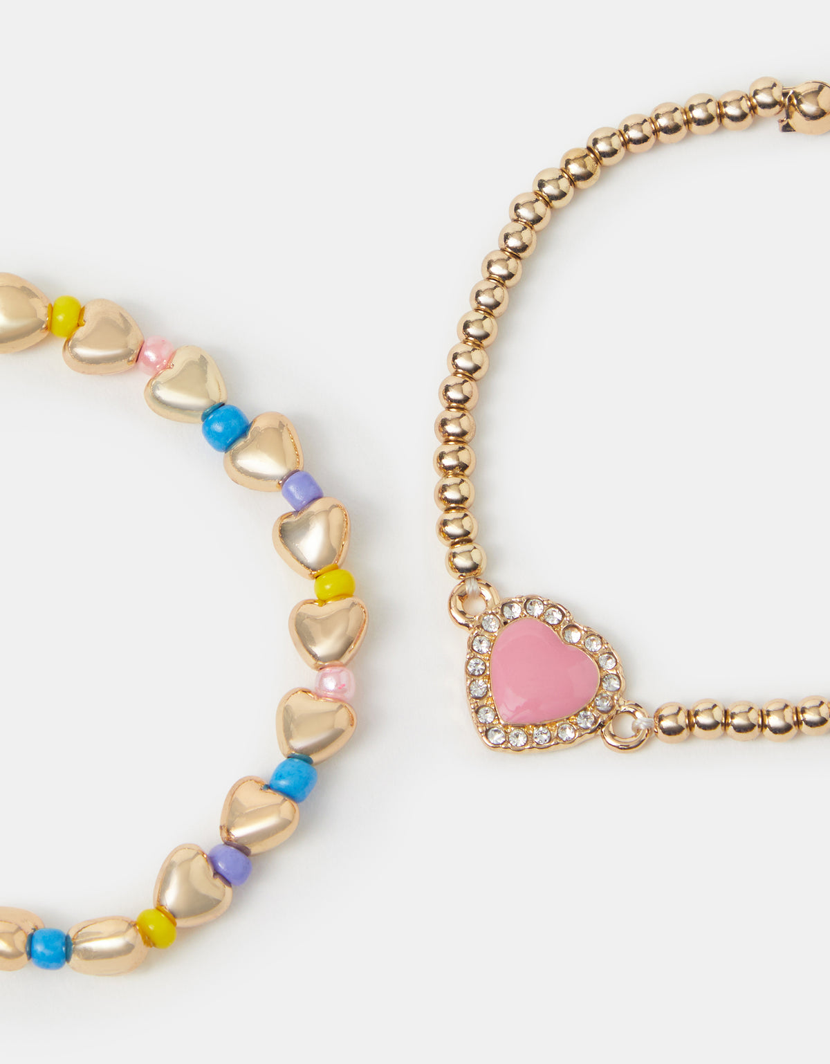 SET NARUKVICA - SPARKLE HEART BRACELET 2P