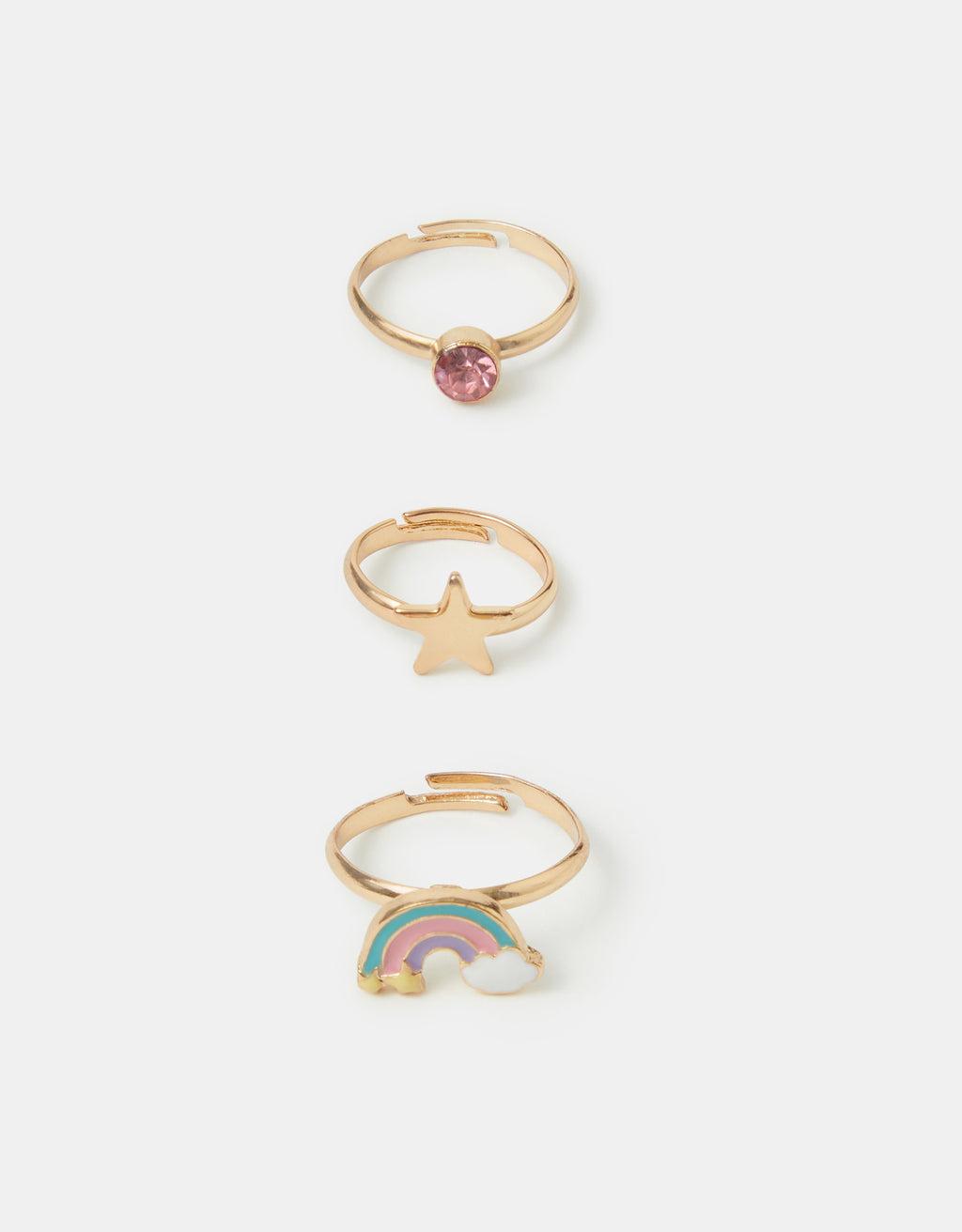 SET PRSTENJA - RAINBOW RING 3PK