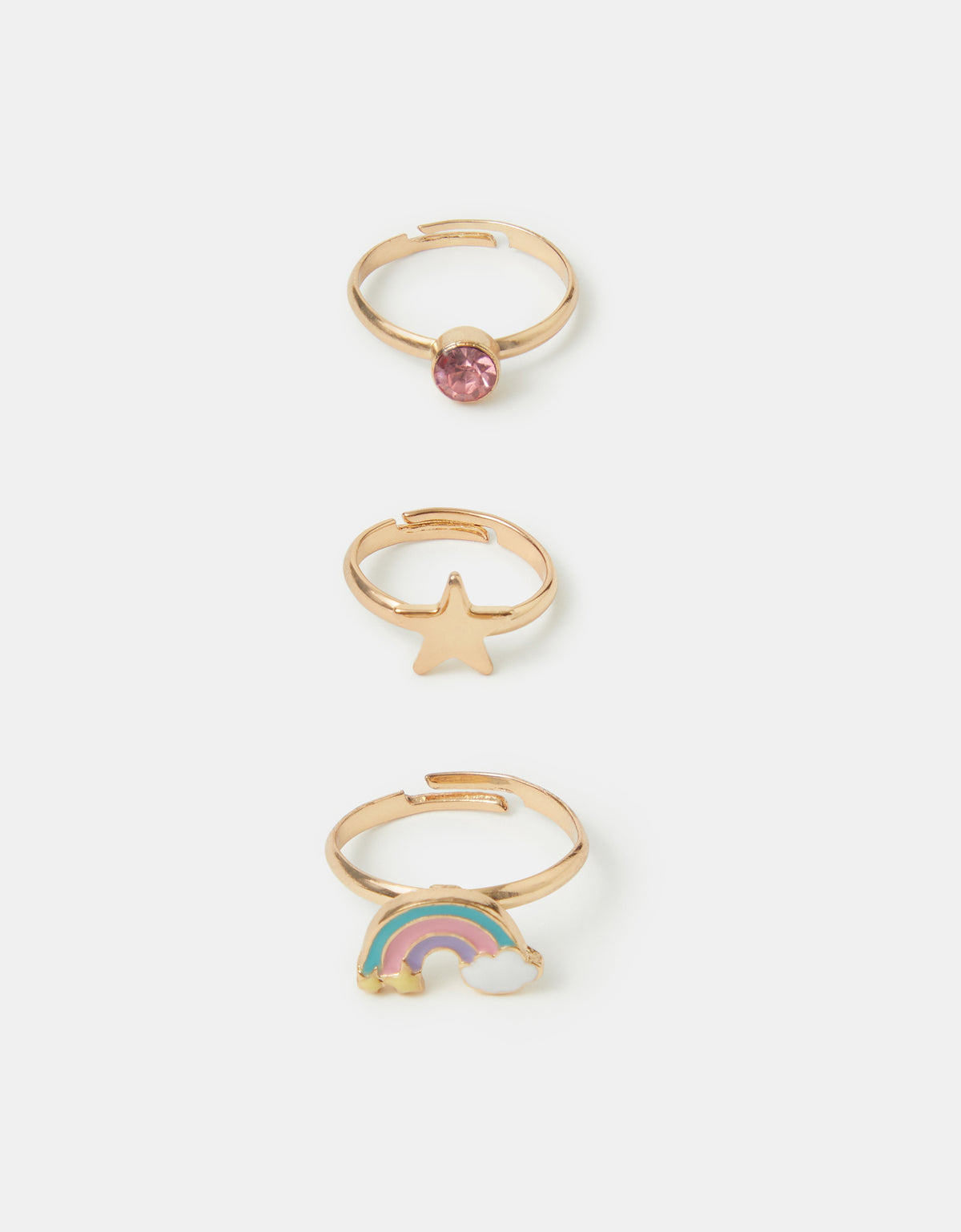 SET PRSTENJA - RAINBOW RING 3PK