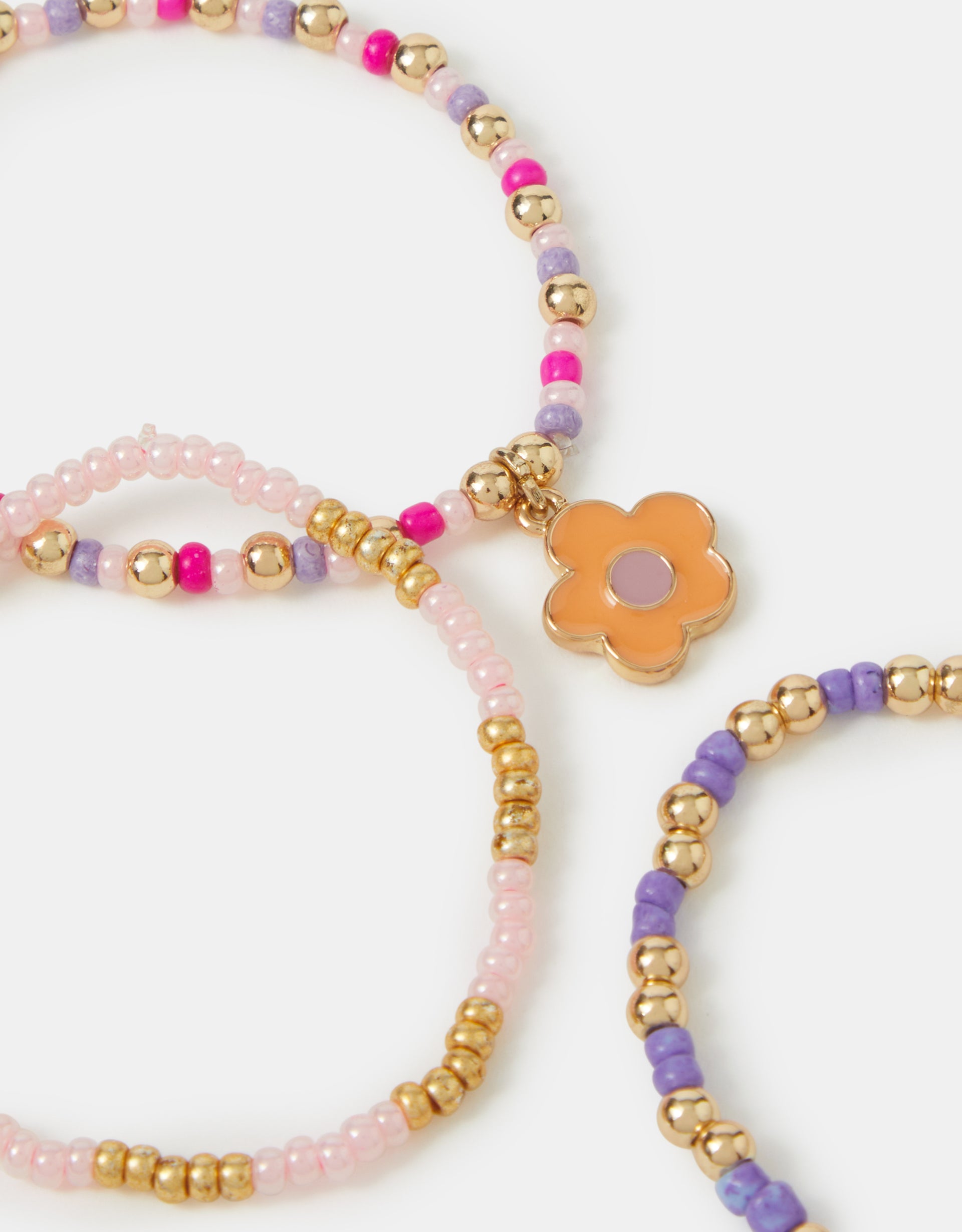 SET NARUKVICA - FLOWER CHARM BRACELET