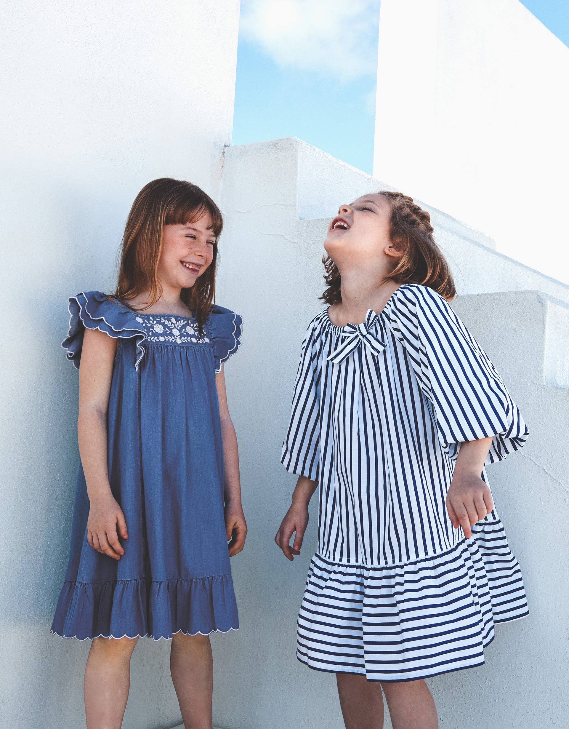 HALJINA - STRIPE PUFFSLEEVE POPLIN