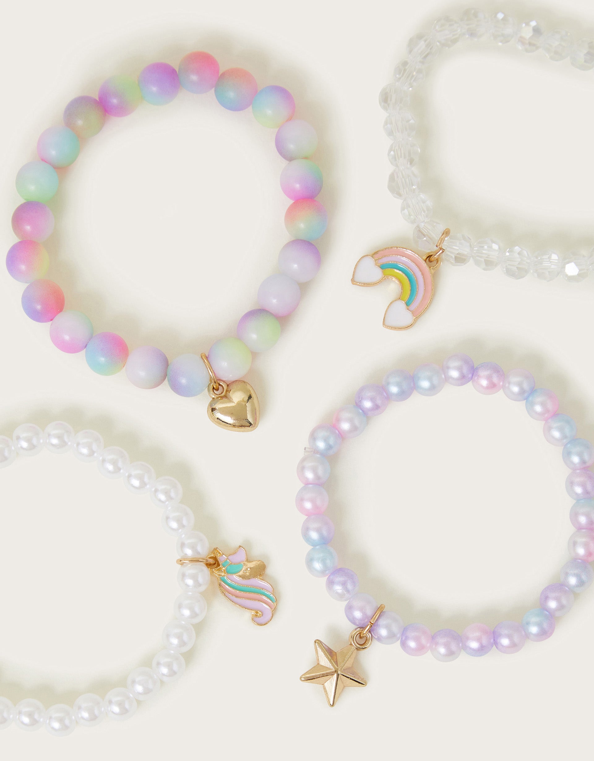 SET NARUKVICA - 4 PACK UNICORN BRACELETS