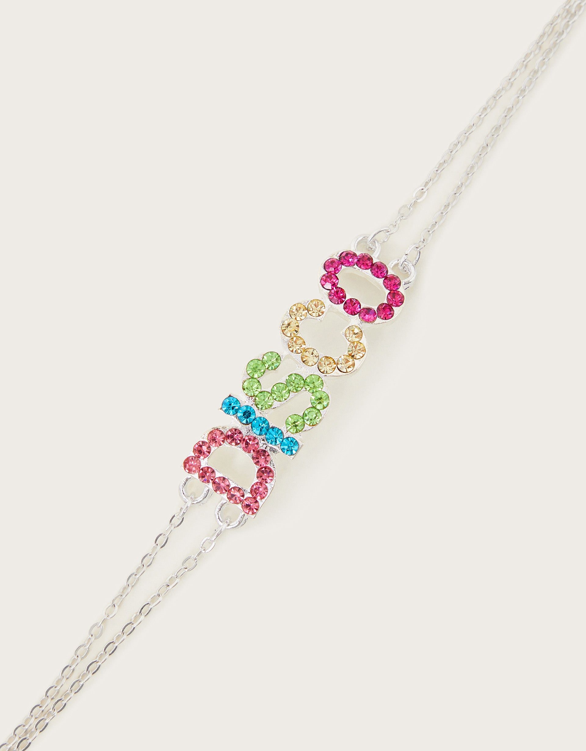 NARUKVICA - DISCO LETTER BRACELET