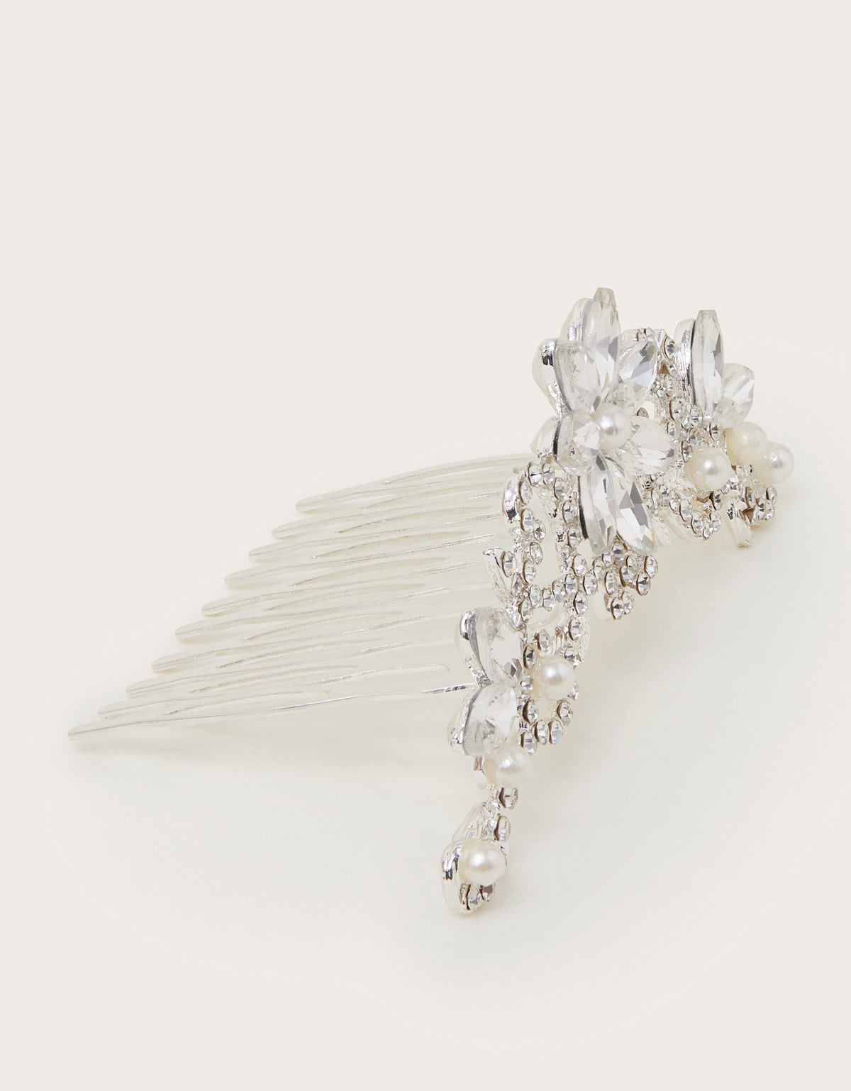 TIJARA - JEWEL FLOWER TIARA COMB