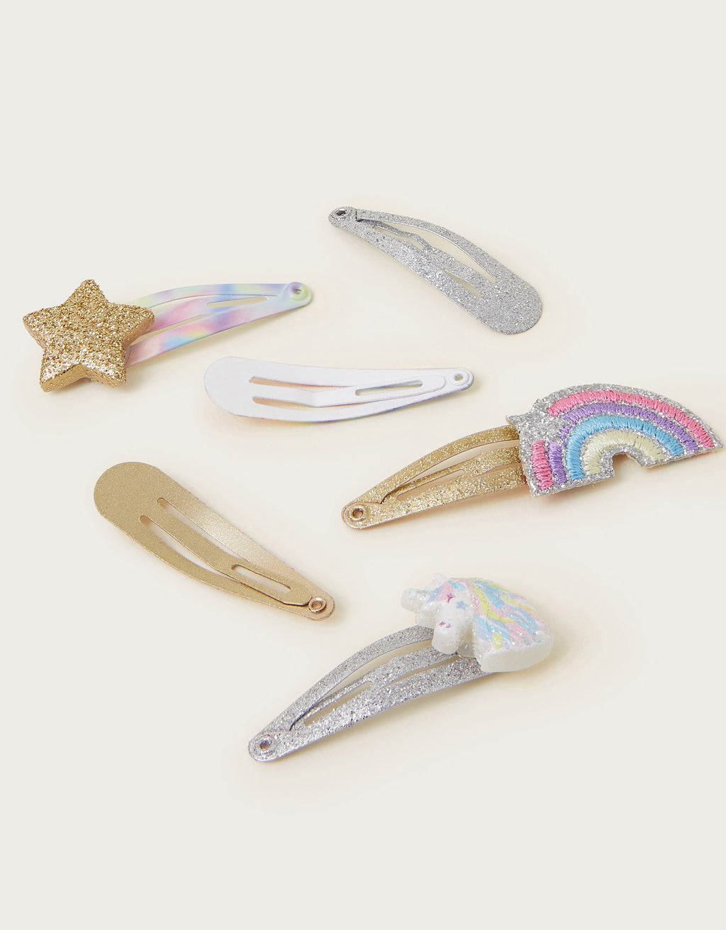 SET SNALA - 6PK UNICORN CLICK CLACKS