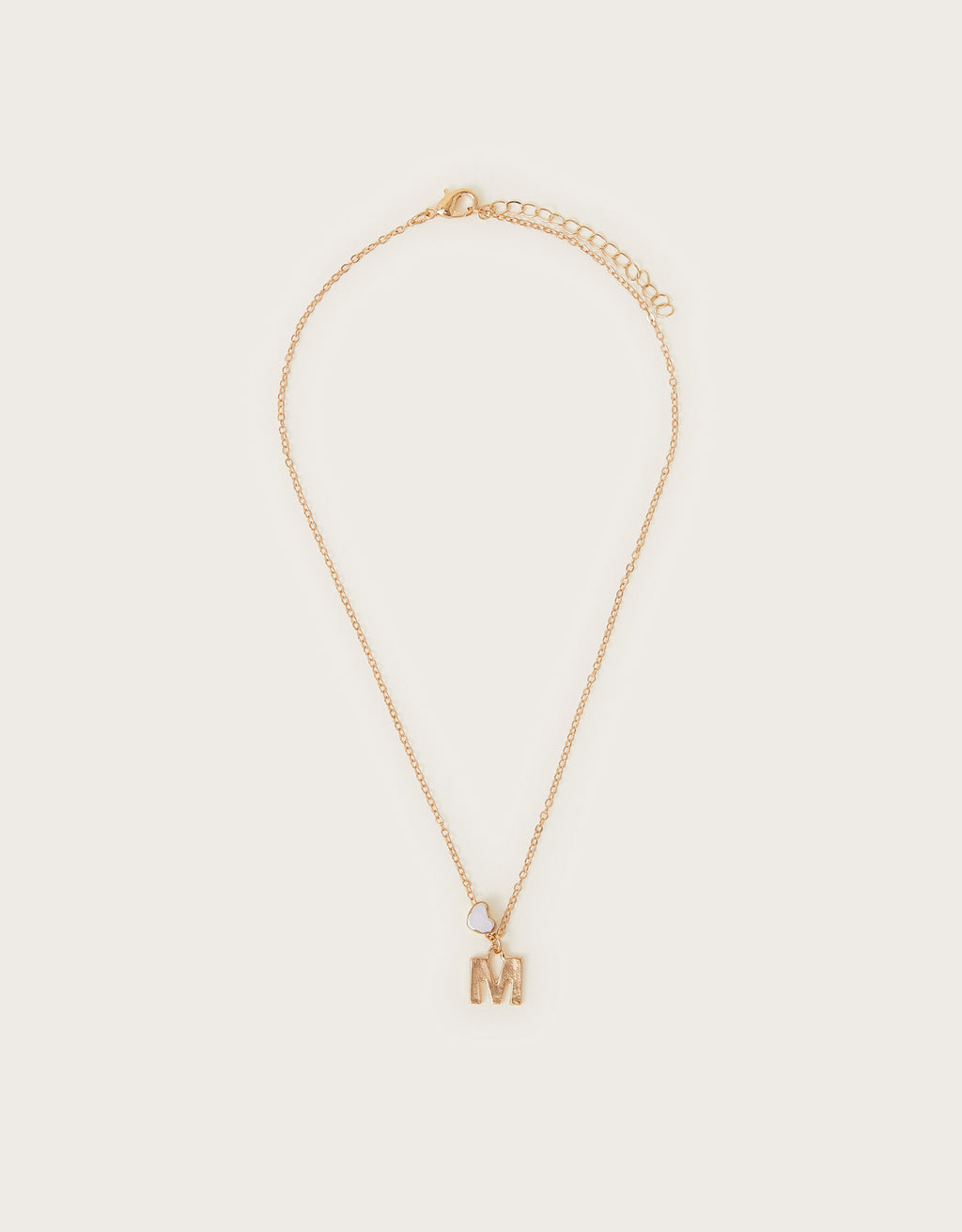 OGRLICA - INITIAL' NECKLACE WITH PO