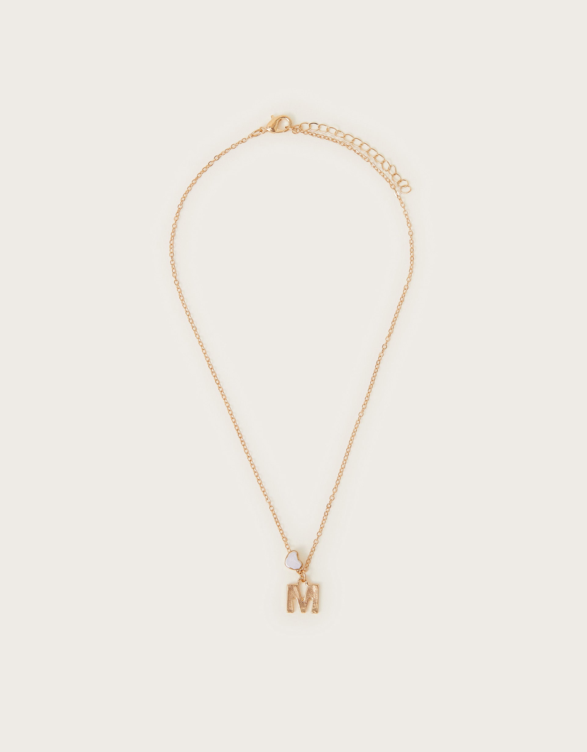 OGRLICA - INITIAL' NECKLACE WITH PO