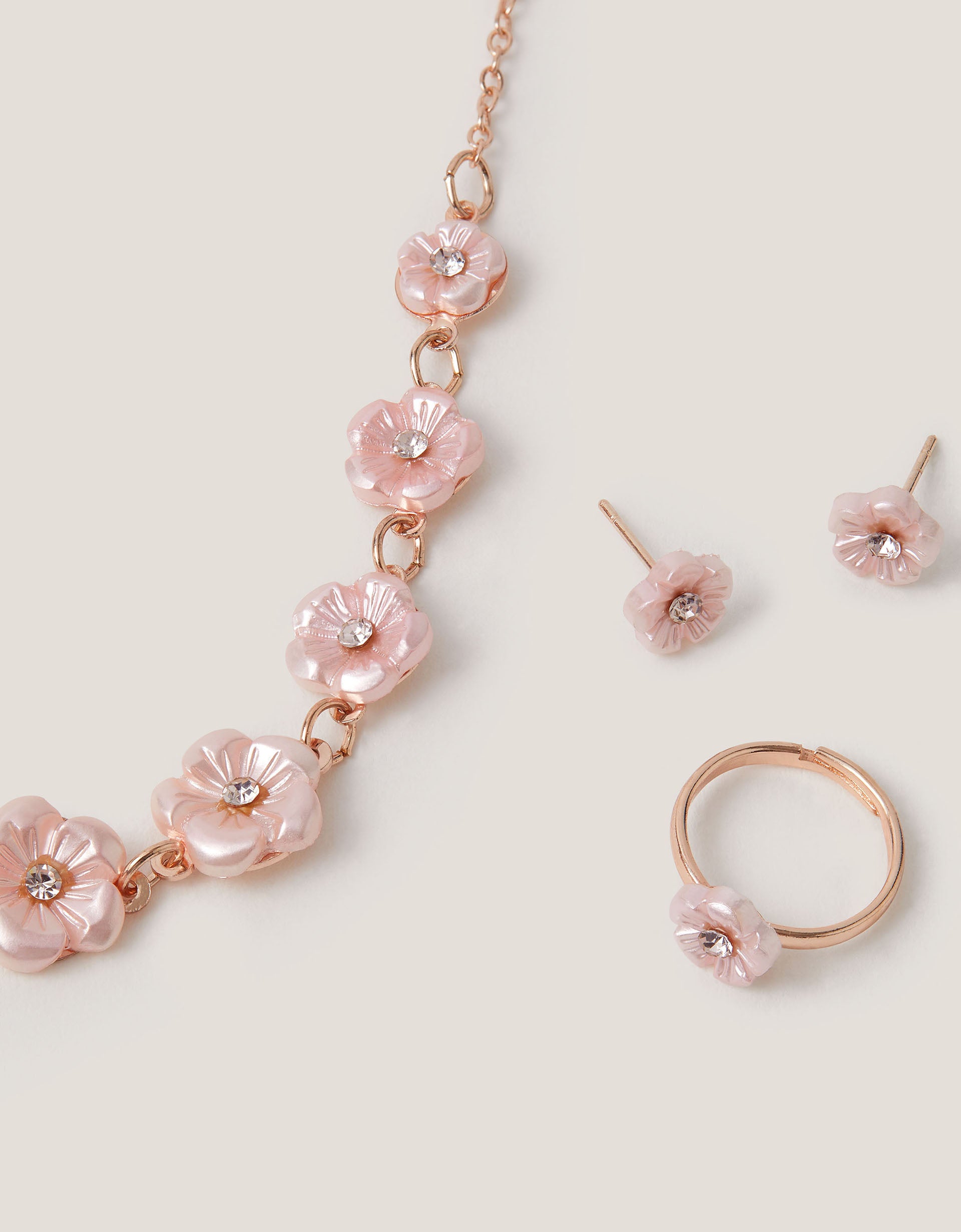 SET AKSESOARA - PEARLY FLOWER JWLSET