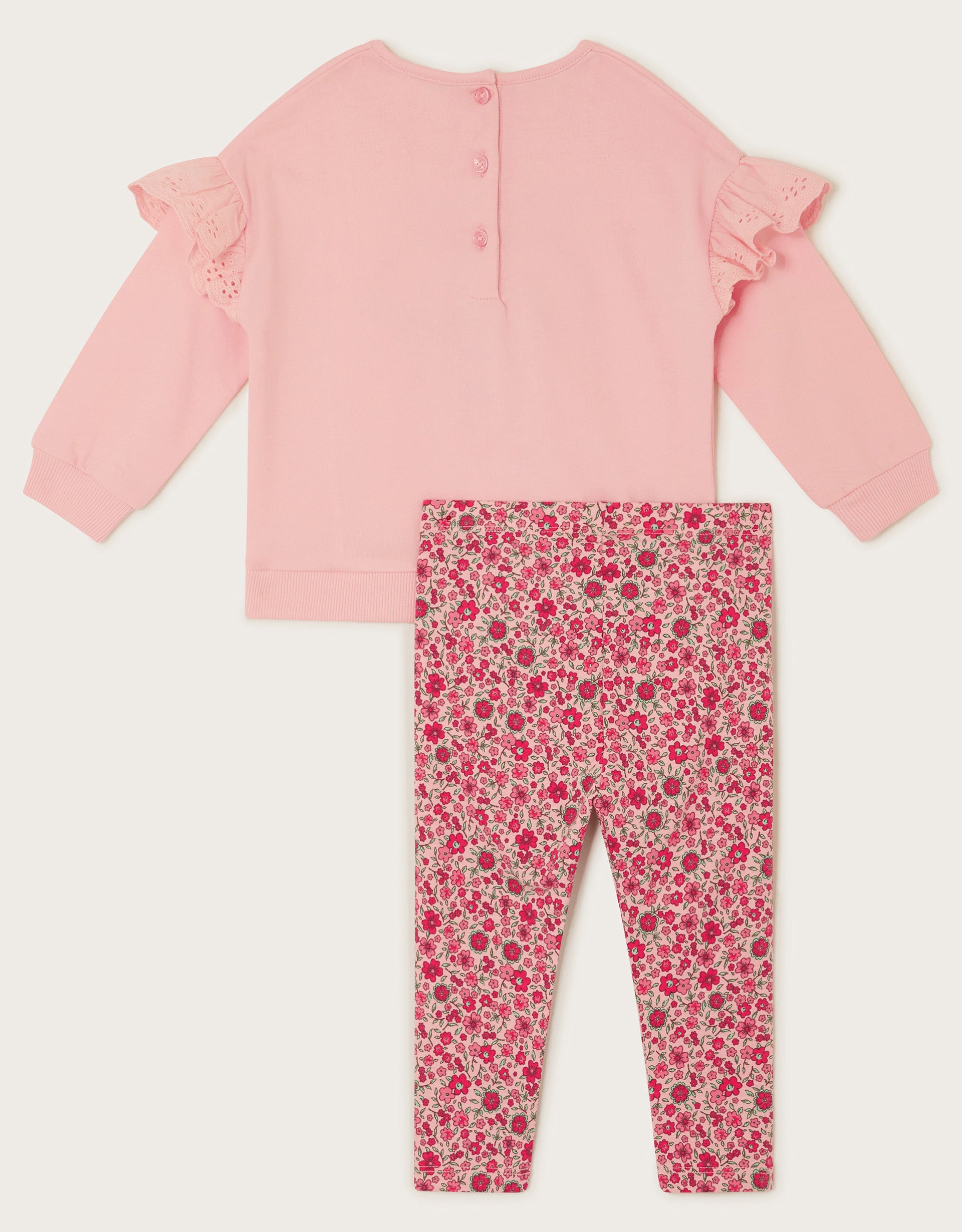 SET - BABY HEART SWEAT SET