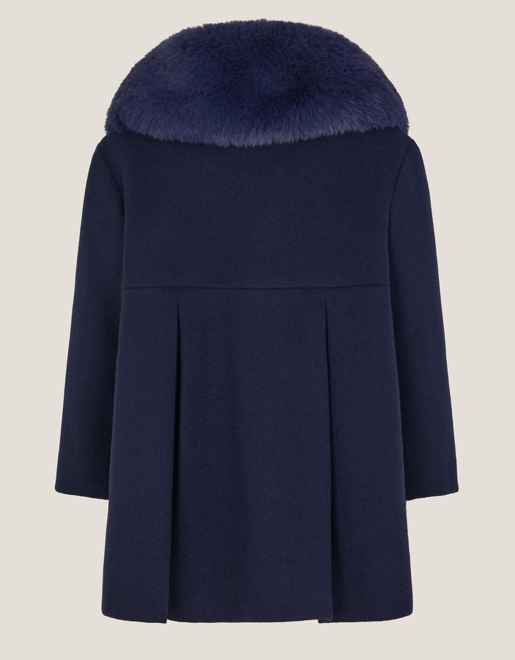KAPUT - BABY NAVY VELVET BOW TRIM