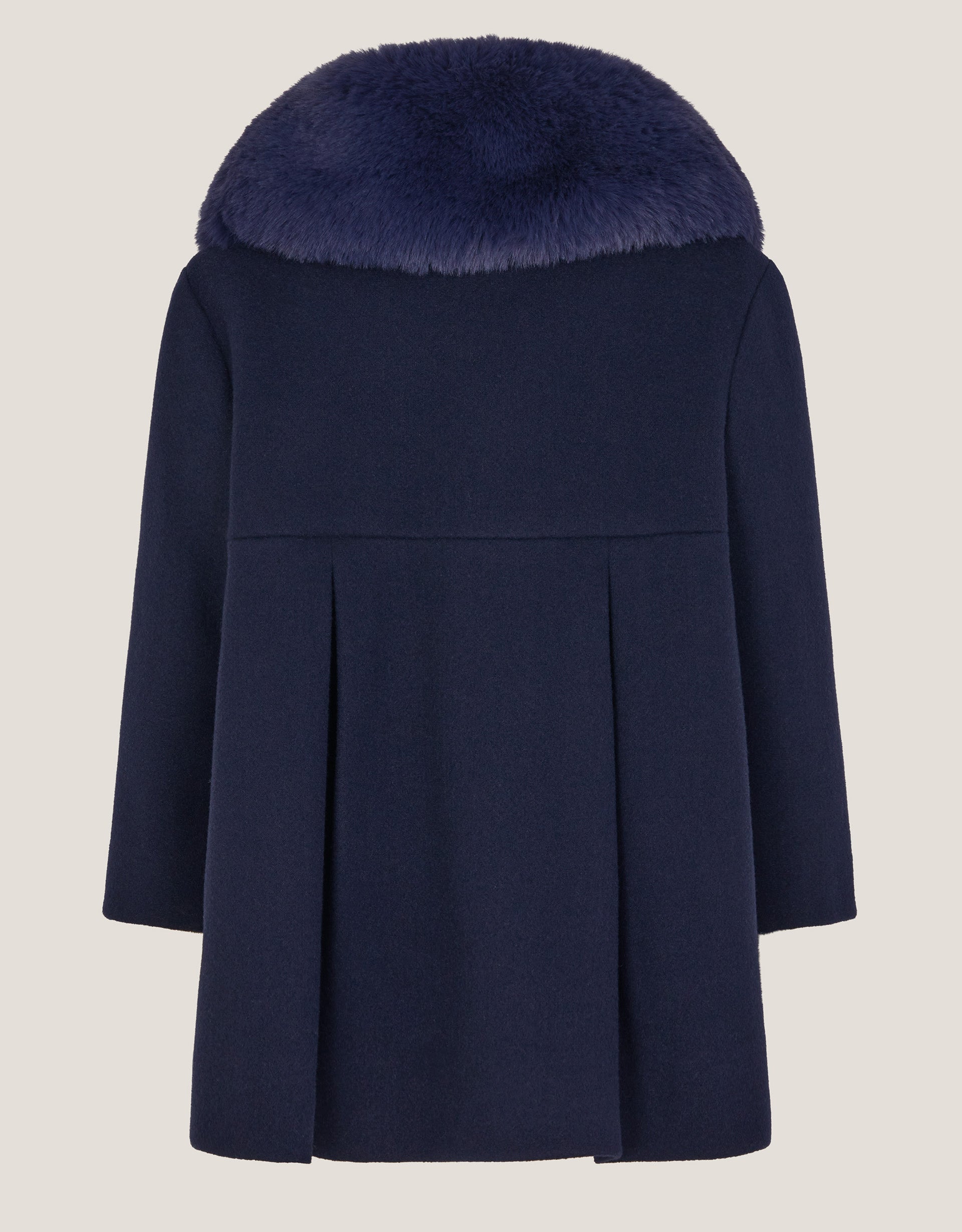 KAPUT - BABY NAVY VELVET BOW TRIM