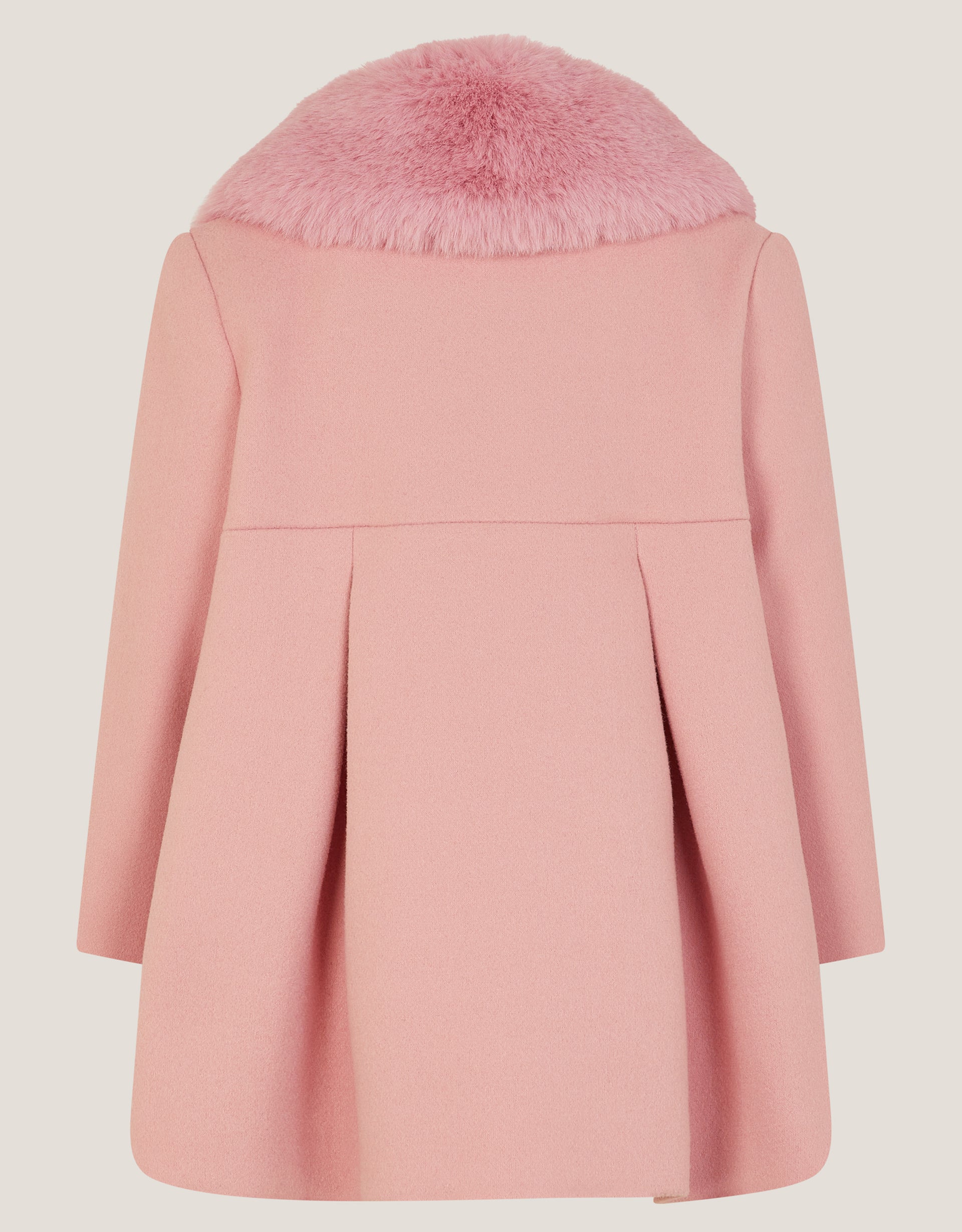 KAPUT - BABY PINK VELVET COAT