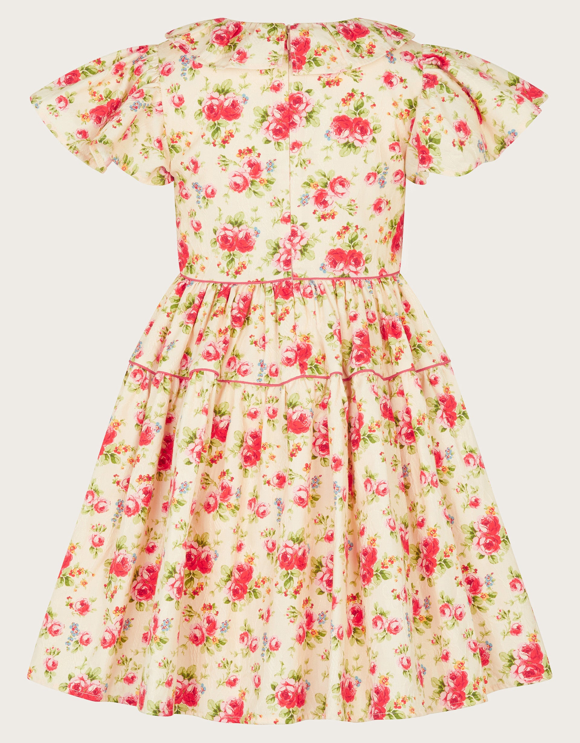 HALJINA - JAQUARD ROSE DRESS
