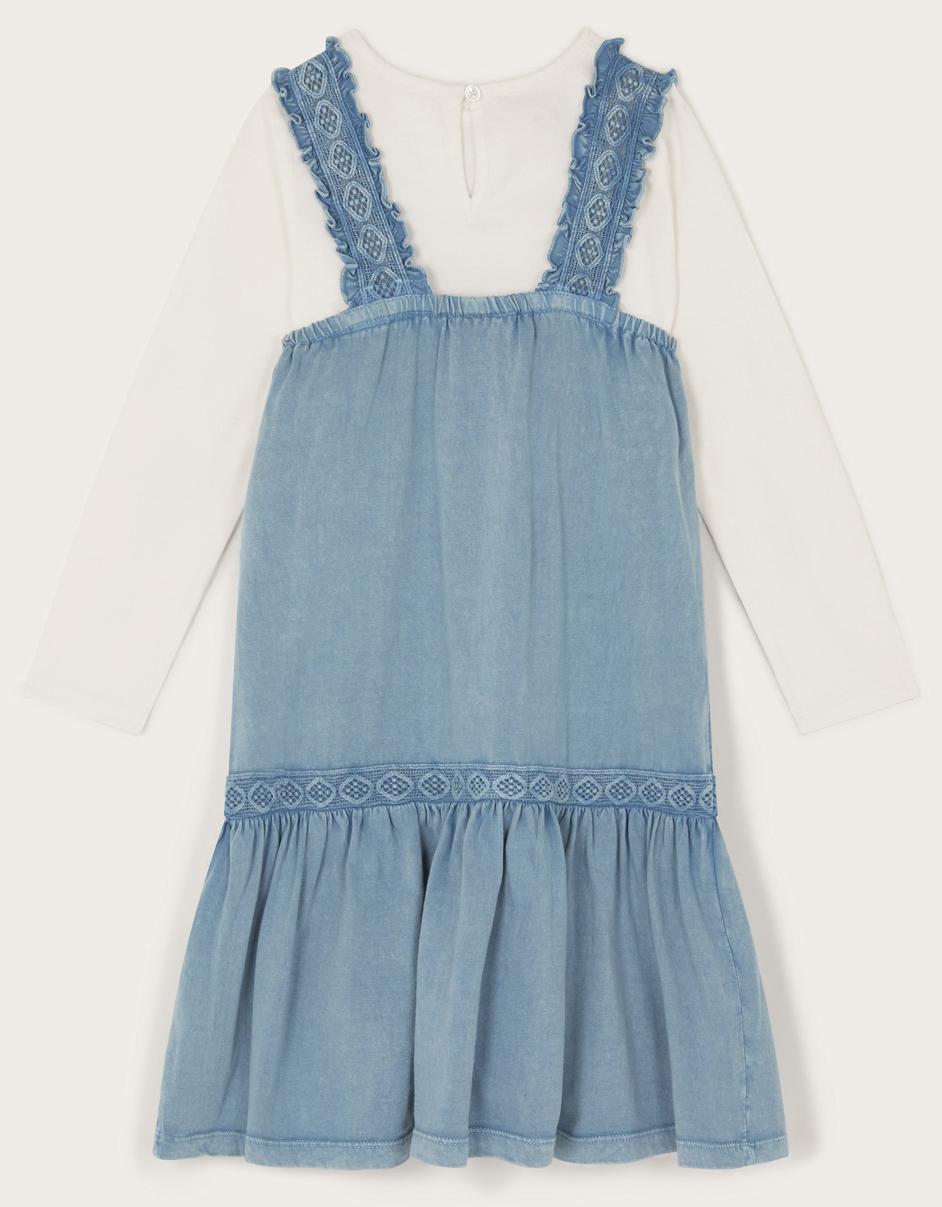 SET - DENIM LOOK JERSEY PINNY S