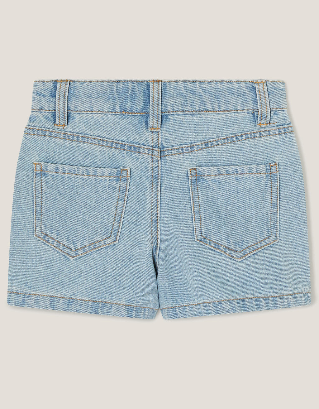SORTS - EMBELLISHED DENIM SKORT