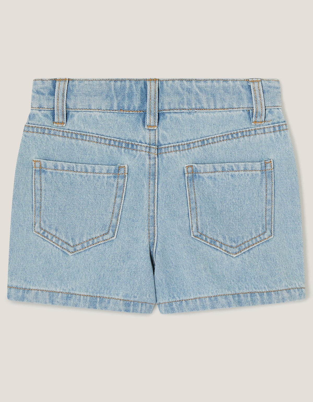 SORTS - EMBELLISHED DENIM SKORT