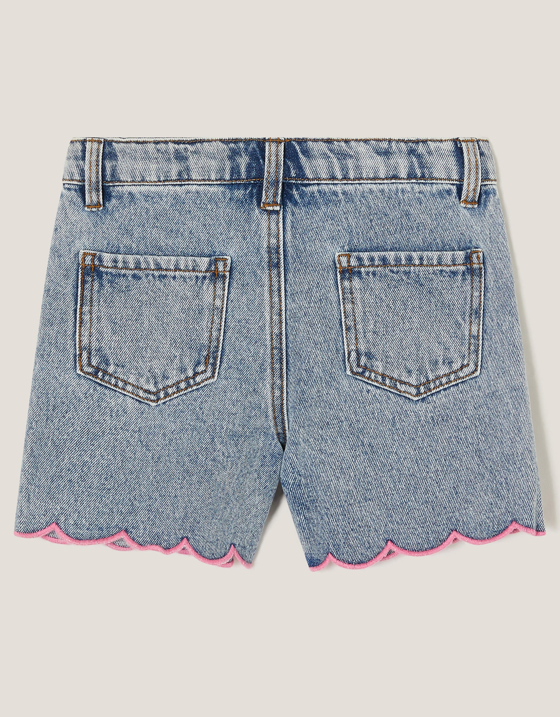 SORTS - FLORAL EMB SEQUIN DENIM S