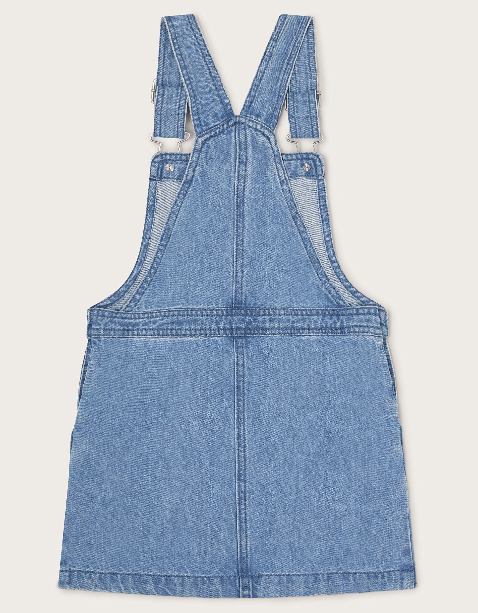 HALJINA - DENIM DUNGAREE PINNIE