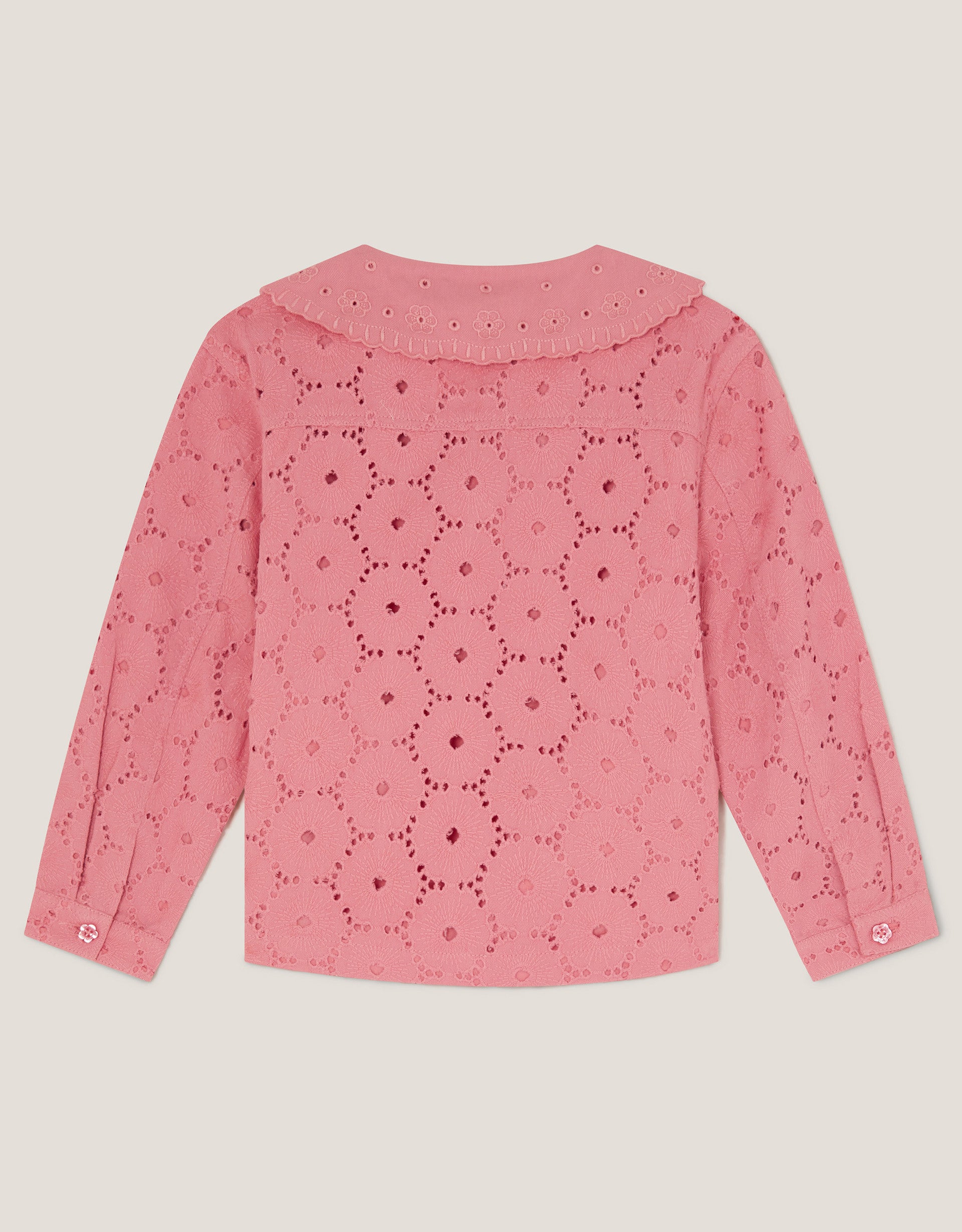 JAKNA - BRODERIE COLLAR JACKET