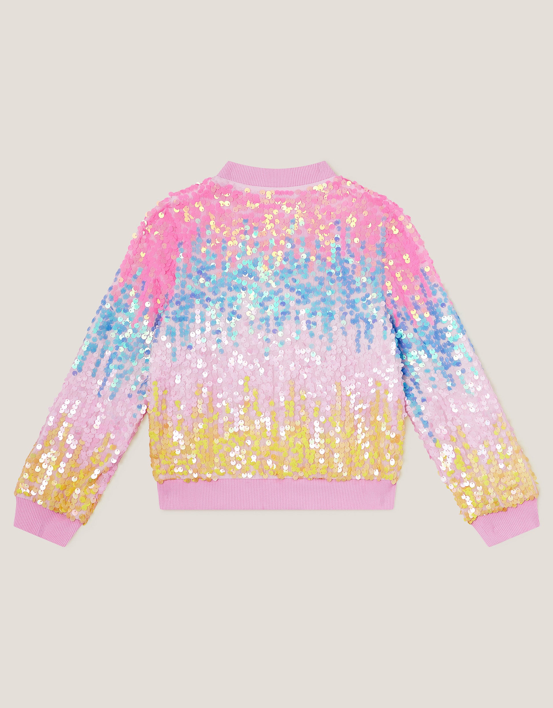 JAKNA - SEQUIN OMBRE BOMBER
