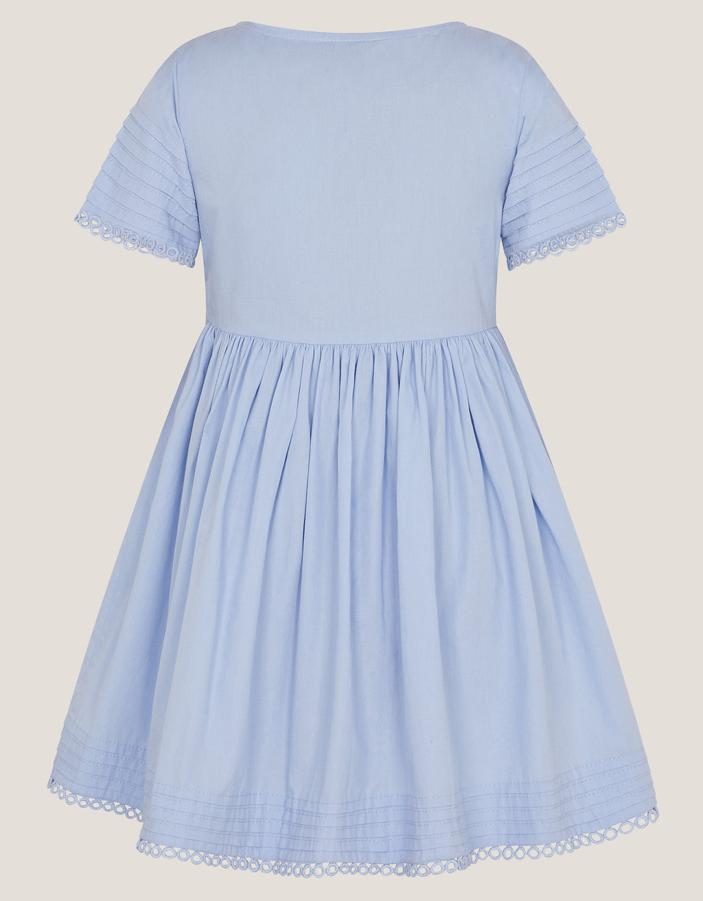 HALJINA - CROCHET TRIM DRESS