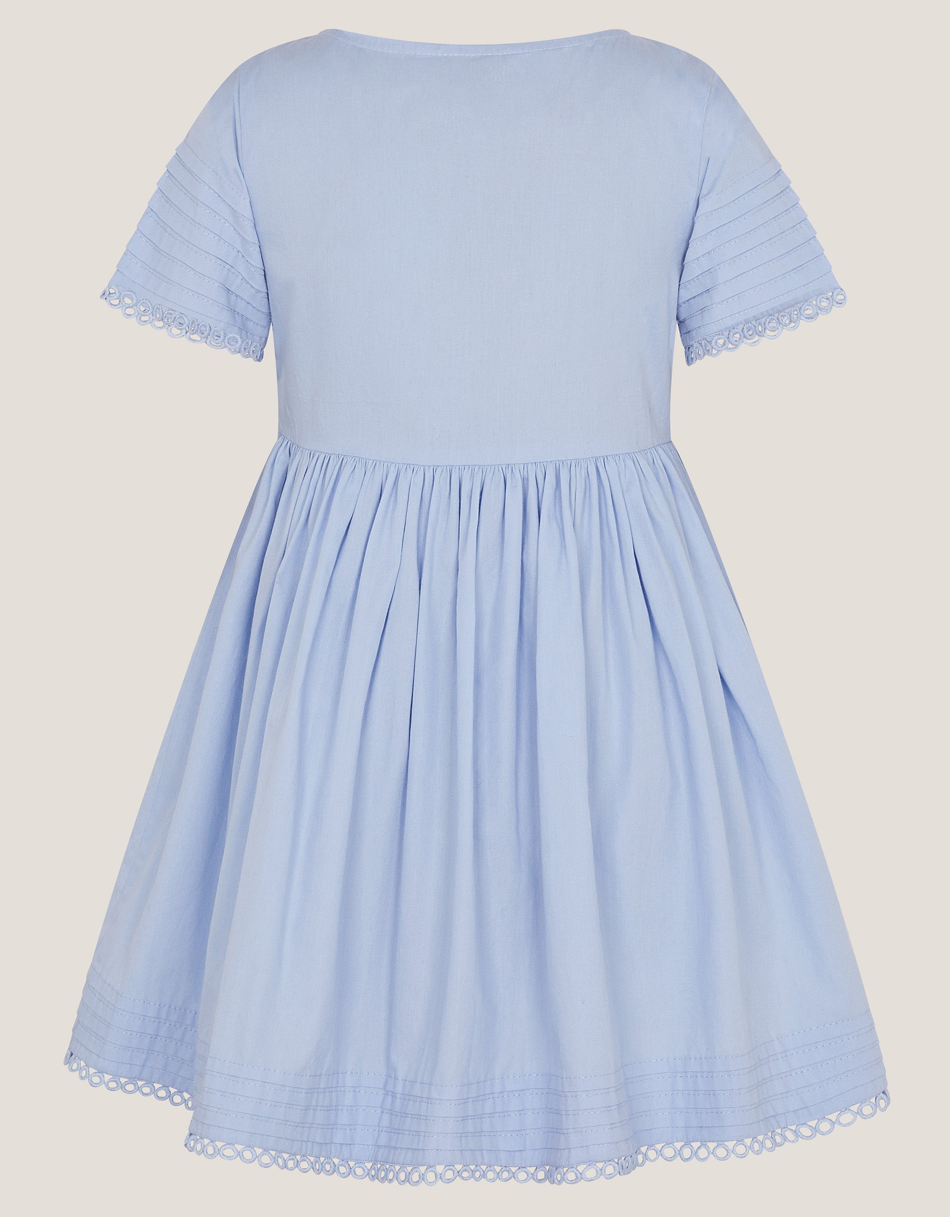 HALJINA - CROCHET TRIM DRESS