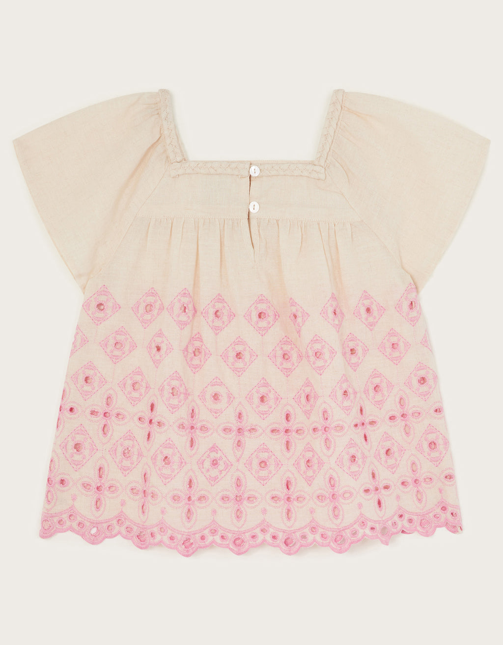 BLUZA - COTTON FLEX EMB TOP