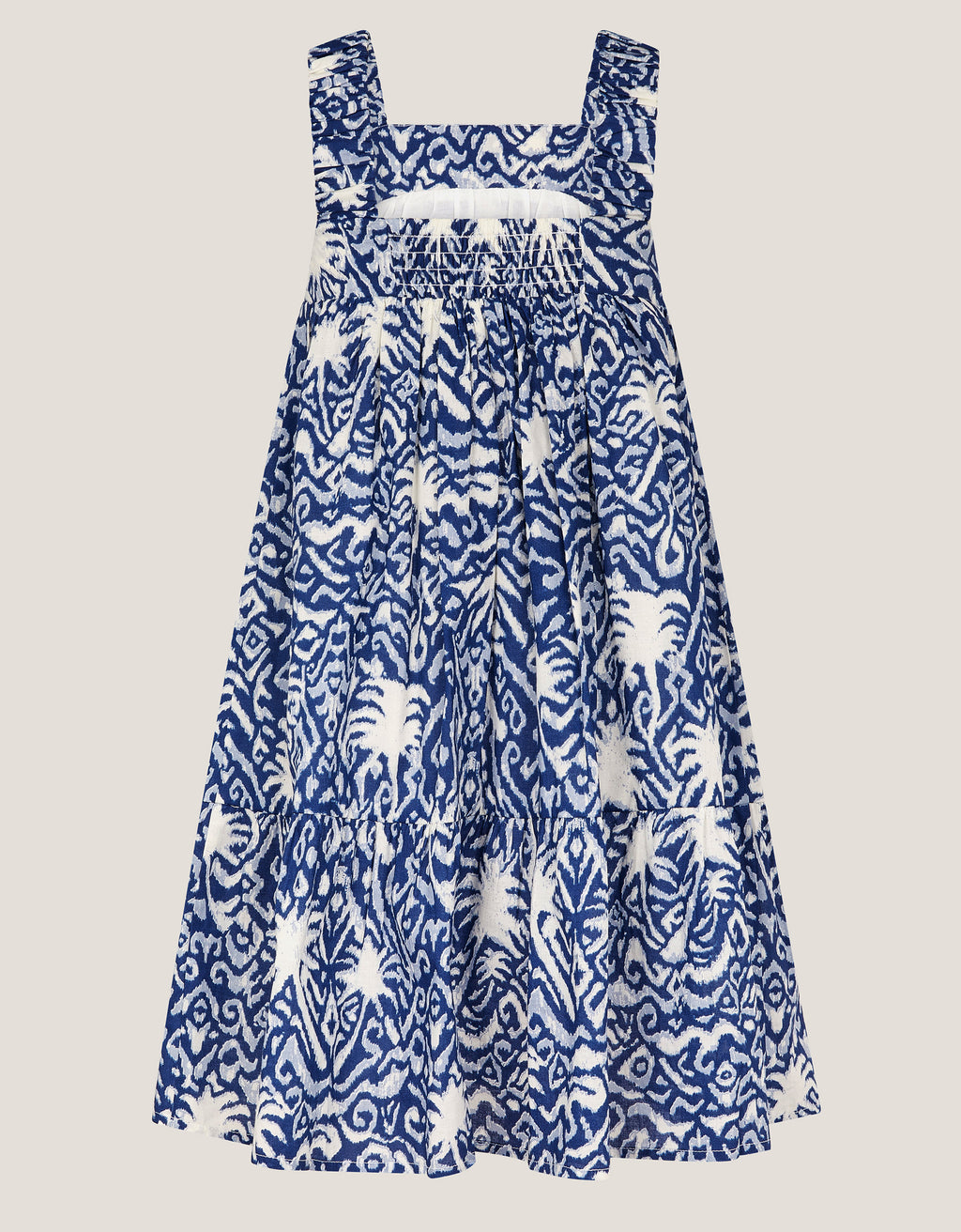 HALJINA - EPP PALM PRINT IKAT  DRES