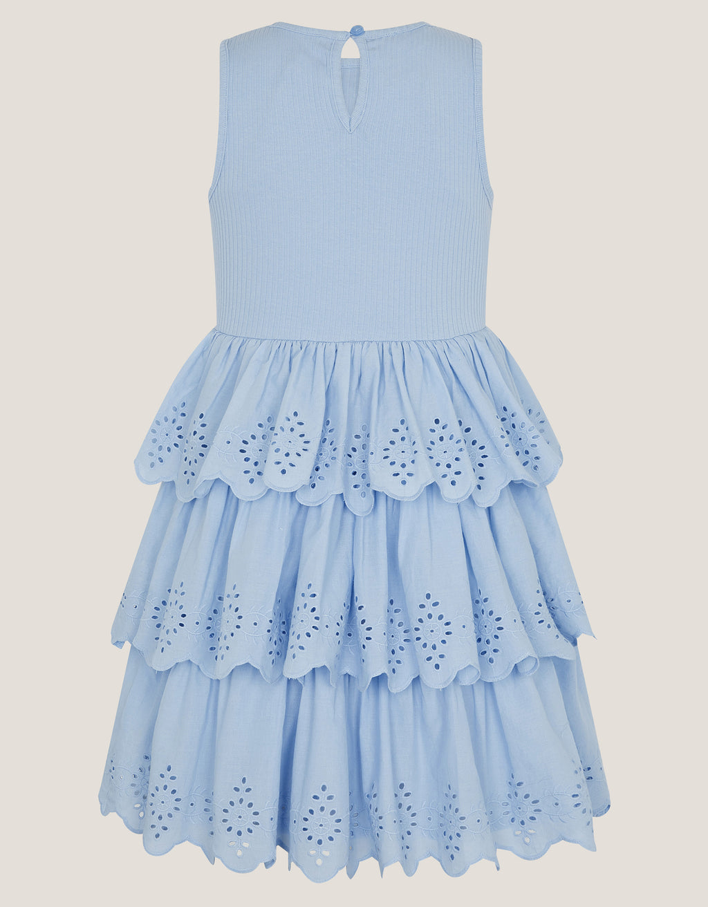 HALJINA - RIB 2IN1 BRODERIE SKIRT D