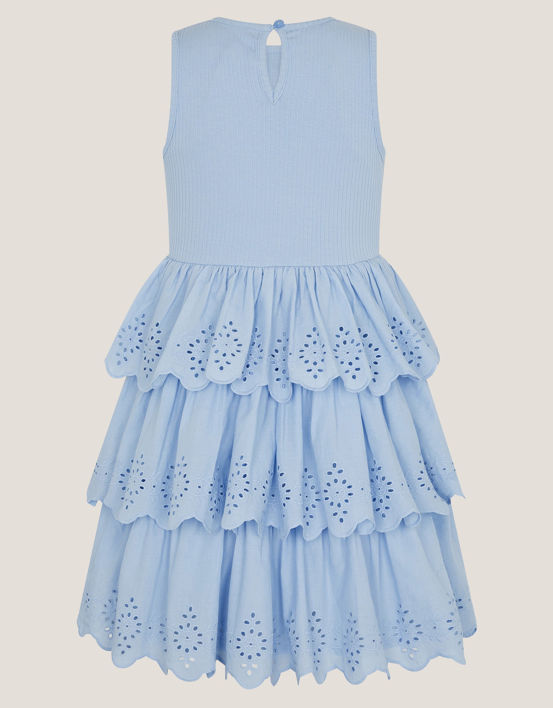 HALJINA - RIB 2IN1 BRODERIE SKIRT D