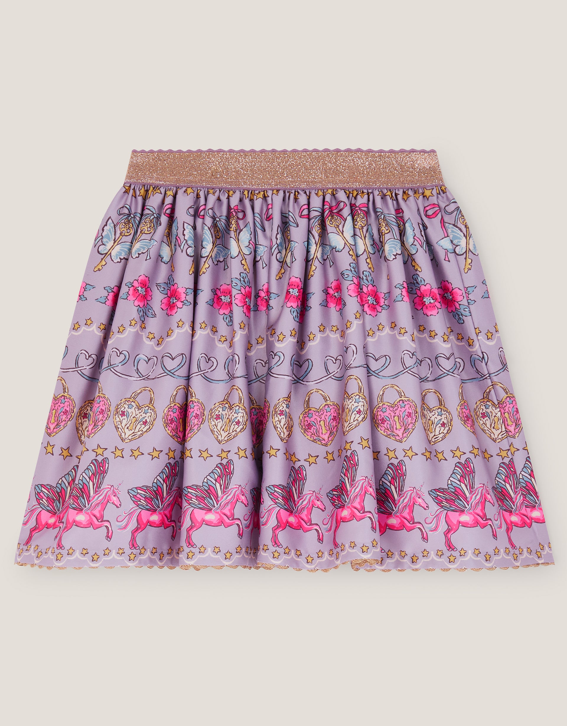 SUKNJA - TREAT CULTURE SATIN SKIRT
