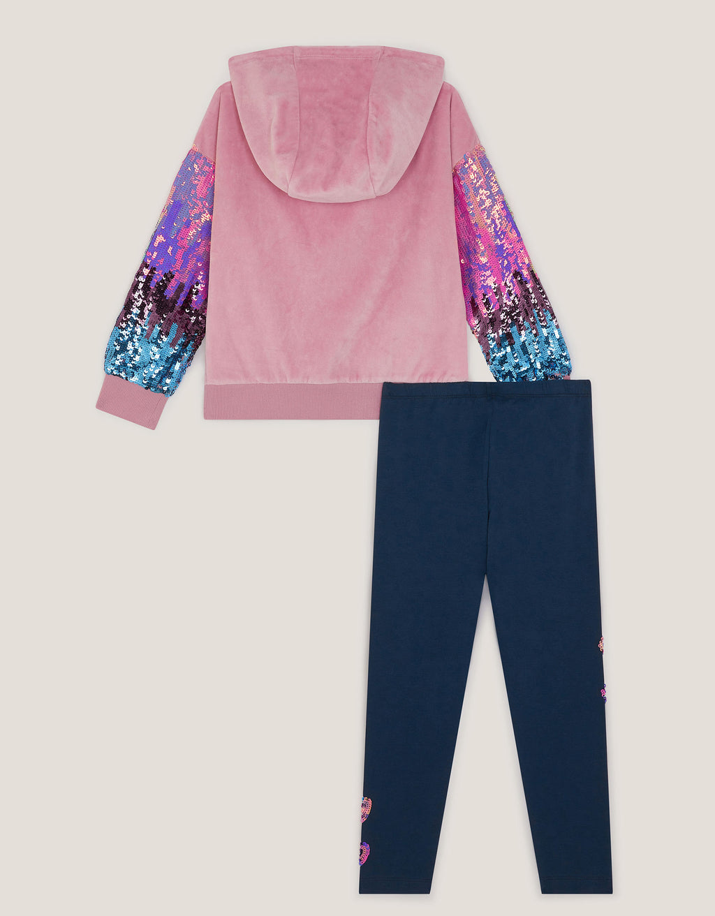SET - VLR SEQUIN ARM HOODY/LEGG