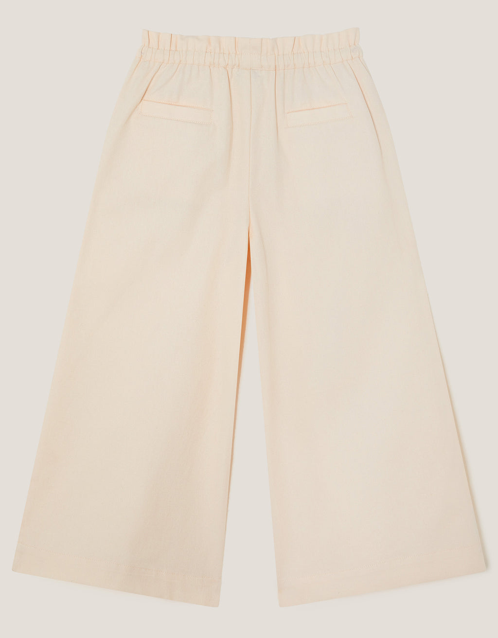 PANTALONE - WARM WHITE CROCHET POCKET