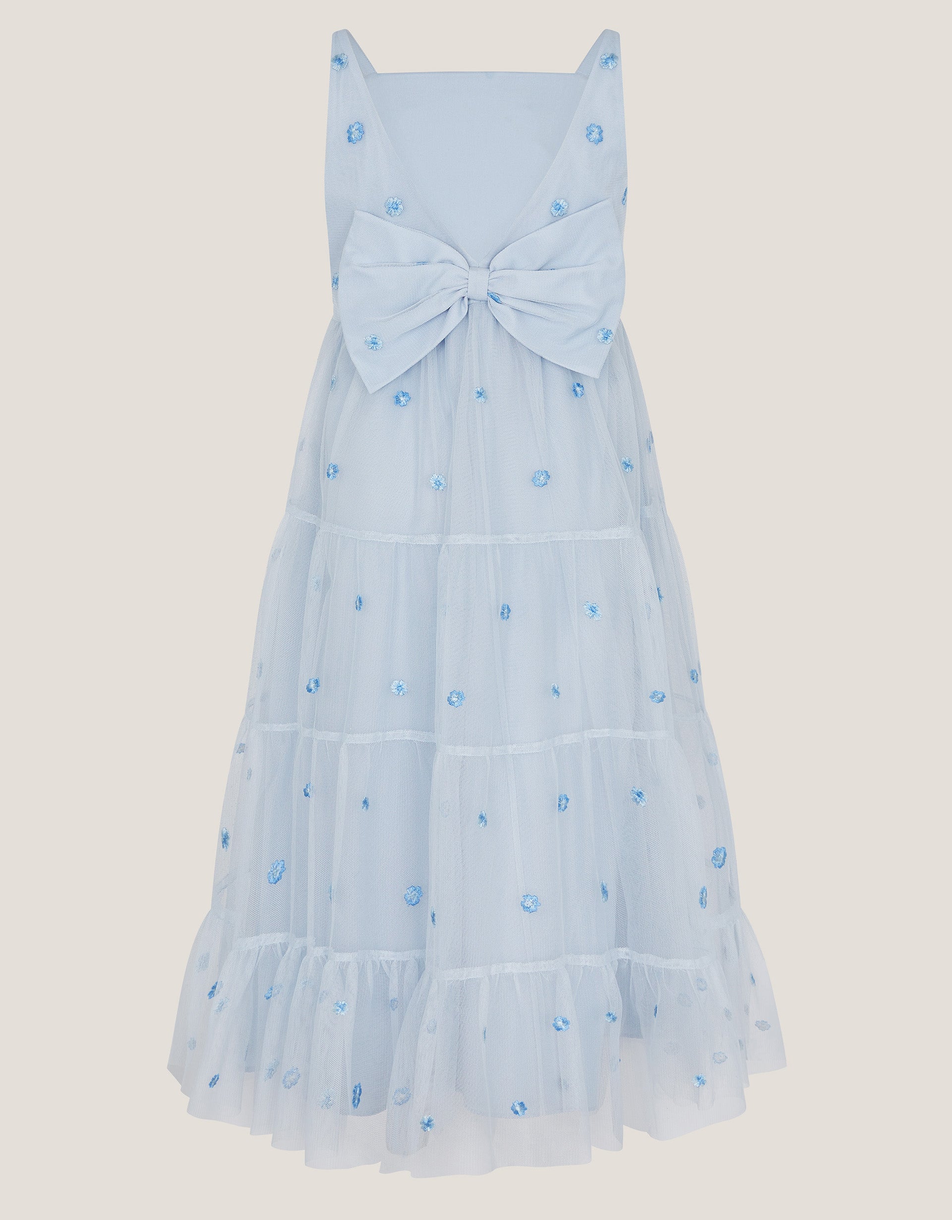 HALJINA - THEA EMBROIDERED BOW BACK