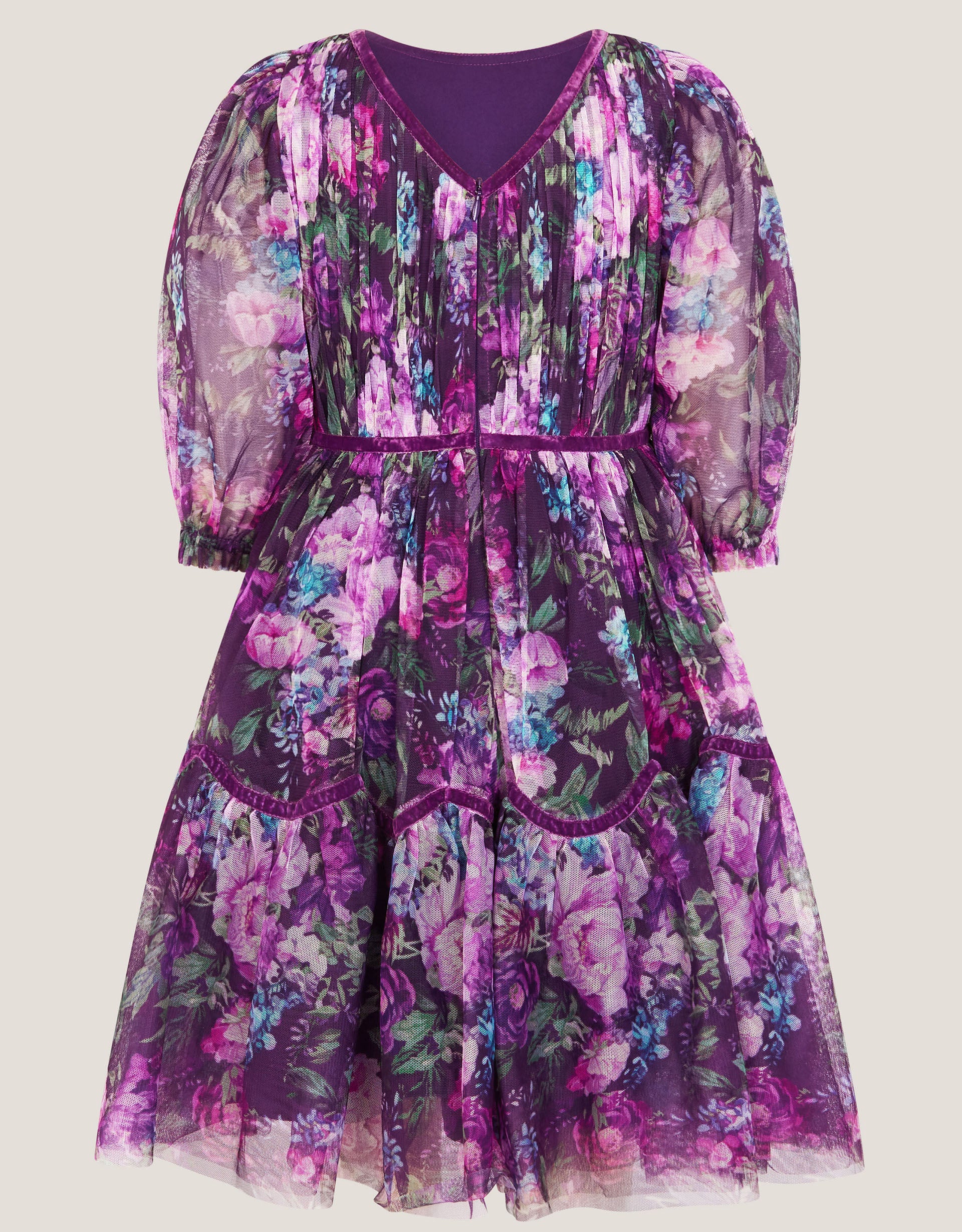 HALJINA - HEIRLOOM FLORAL TULLE DRE