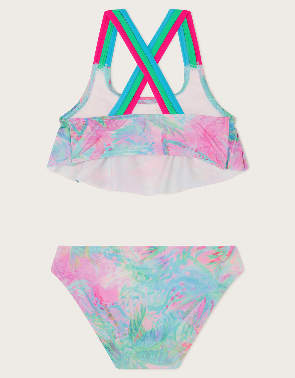 KUPACI KOSTIM - SPLASH PRINT FRILL BIKINI