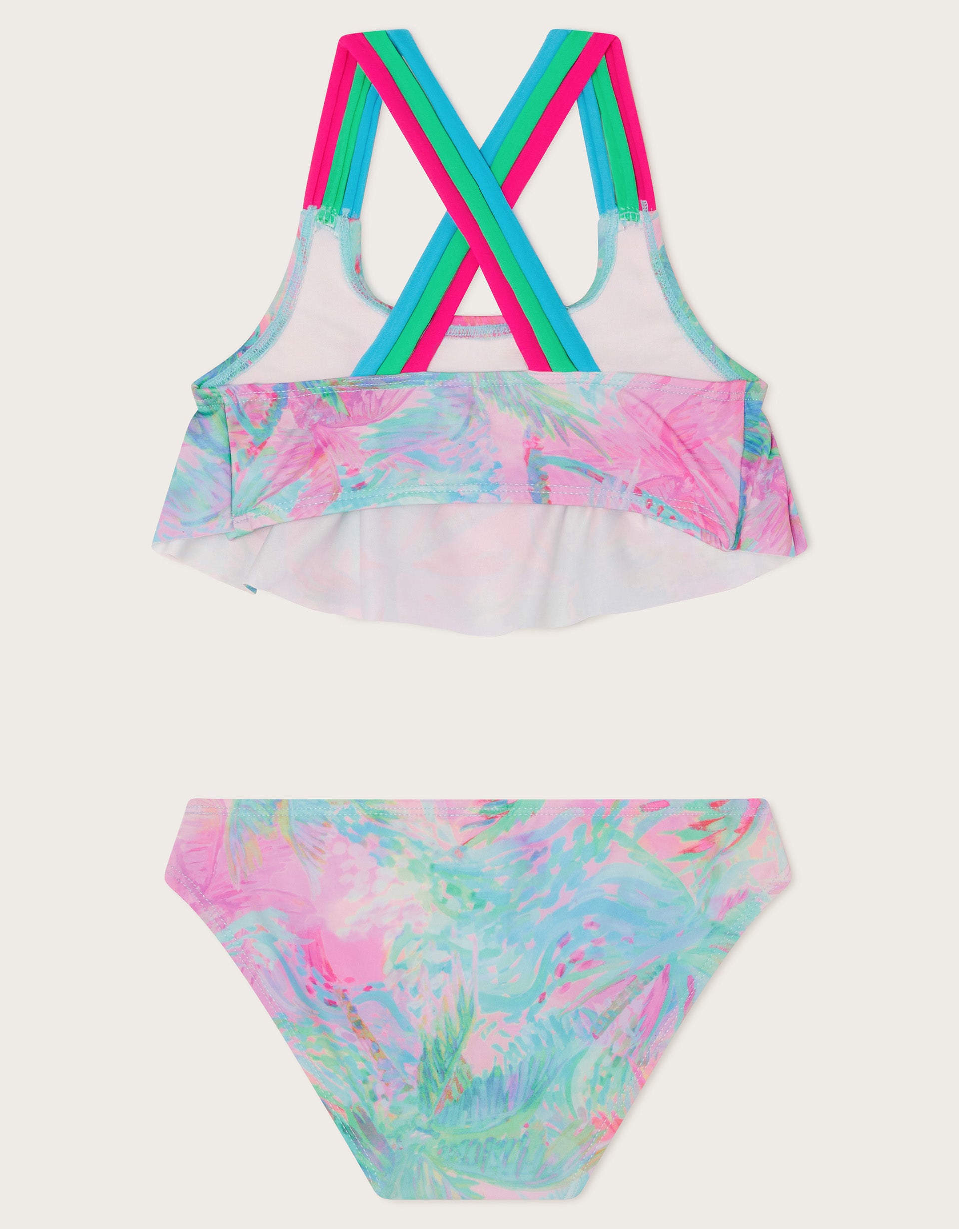KUPACI KOSTIM - SPLASH PRINT FRILL BIKINI